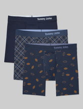 Cool Cotton Mid-Length Boxer Brief 6" (3-Pack)