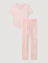 Women's Second Skin Sleep Pocket Tee & Pant Set