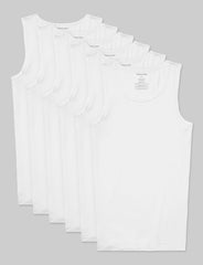 Second Skin Tank Stay-Tucked Undershirt (6-Pack)