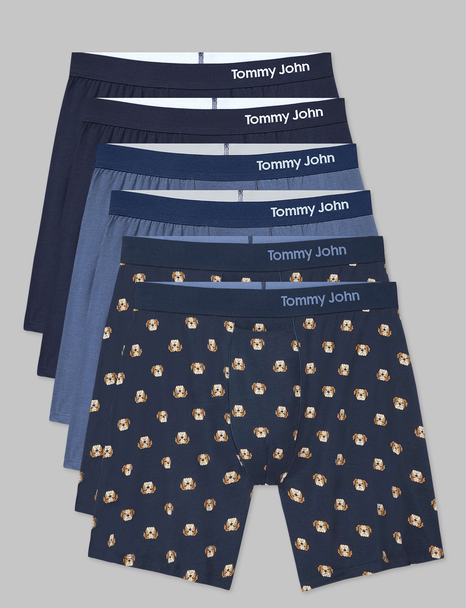 Cool Cotton Relaxed Fit Boxer 6" (6-Pack)
