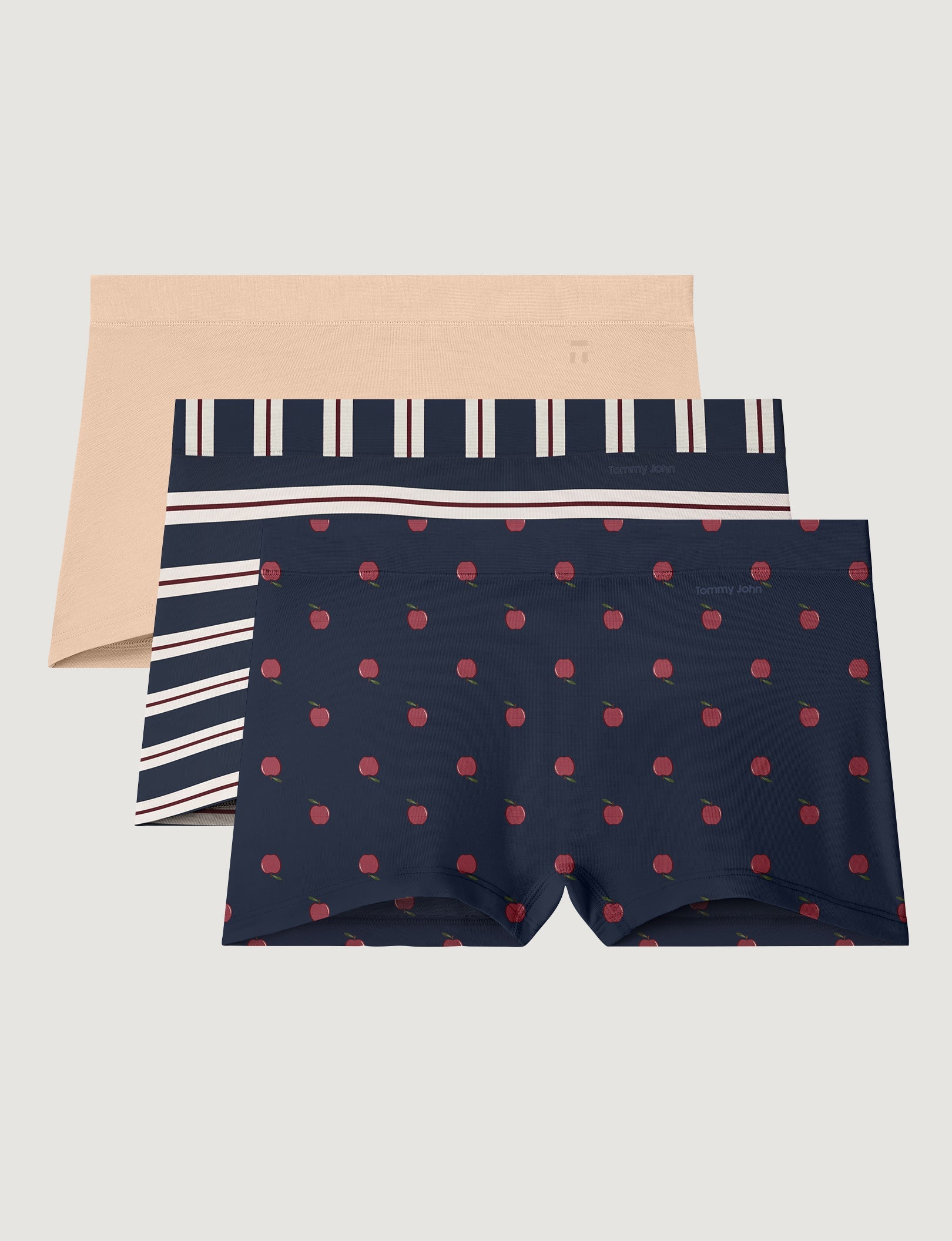 Women's Second Skin Boyshort (3-Pack)