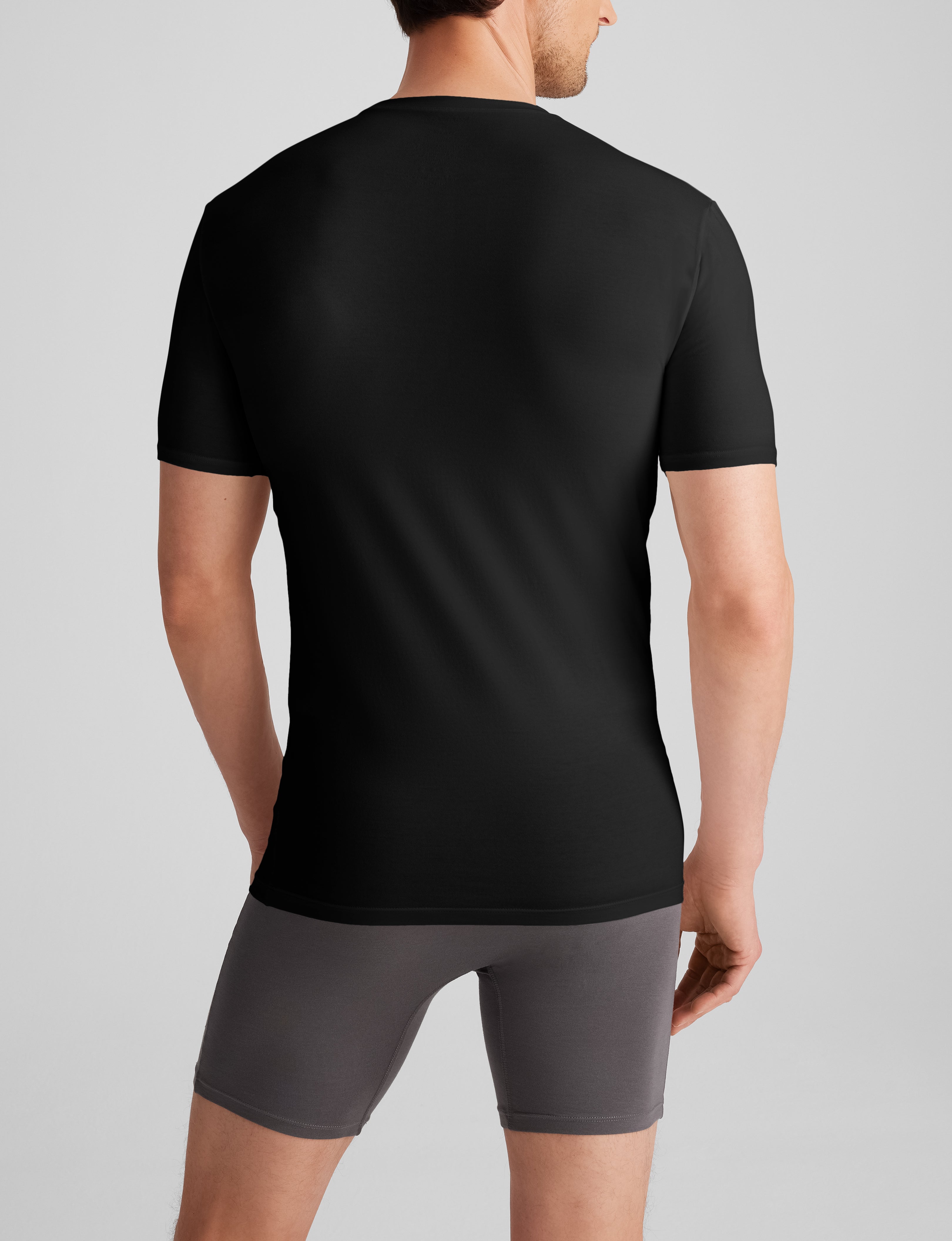 Cool Cotton Crew Neck Stay-Tucked Undershirt