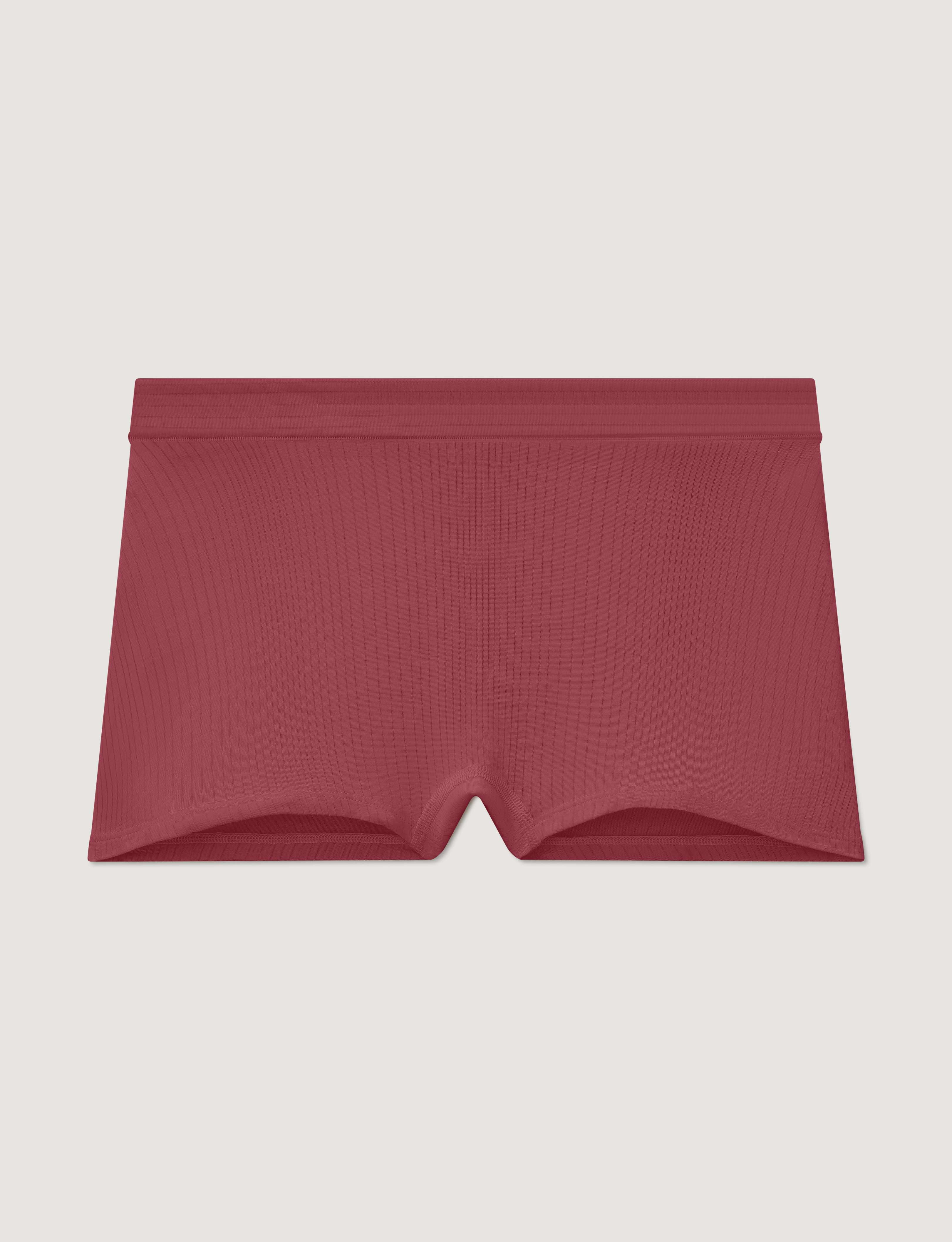 Women's Second Skin Luxe Rib Boyshort