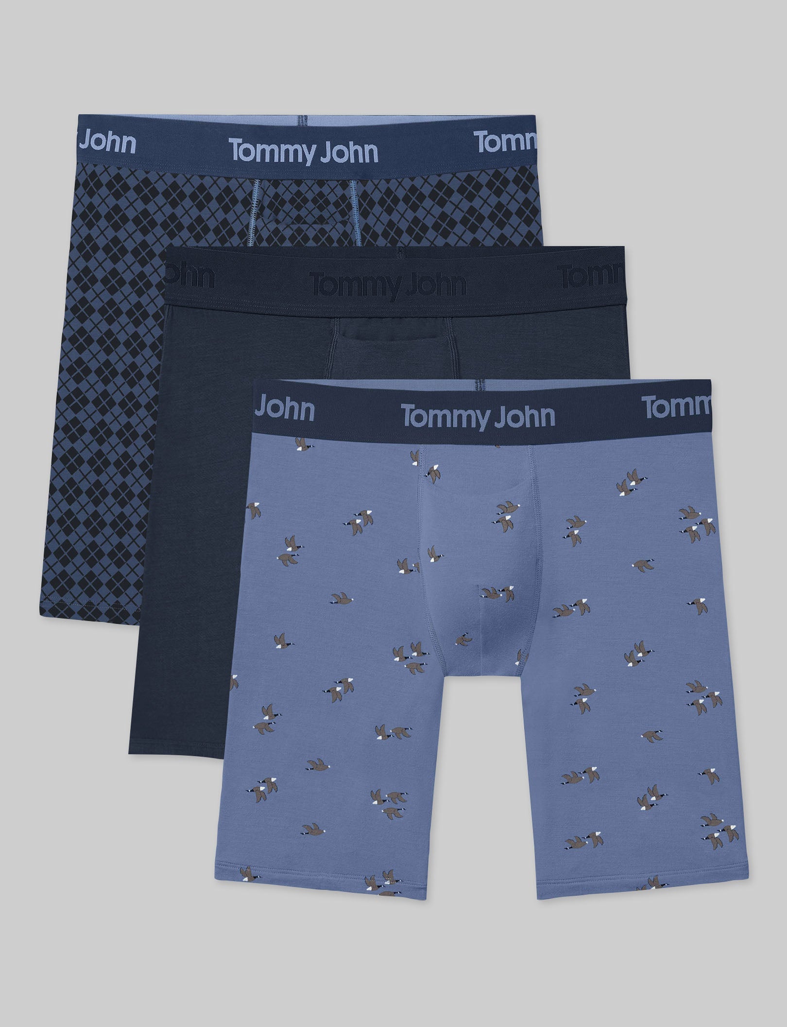 Second Skin Boxer Brief 8" (3-Pack)