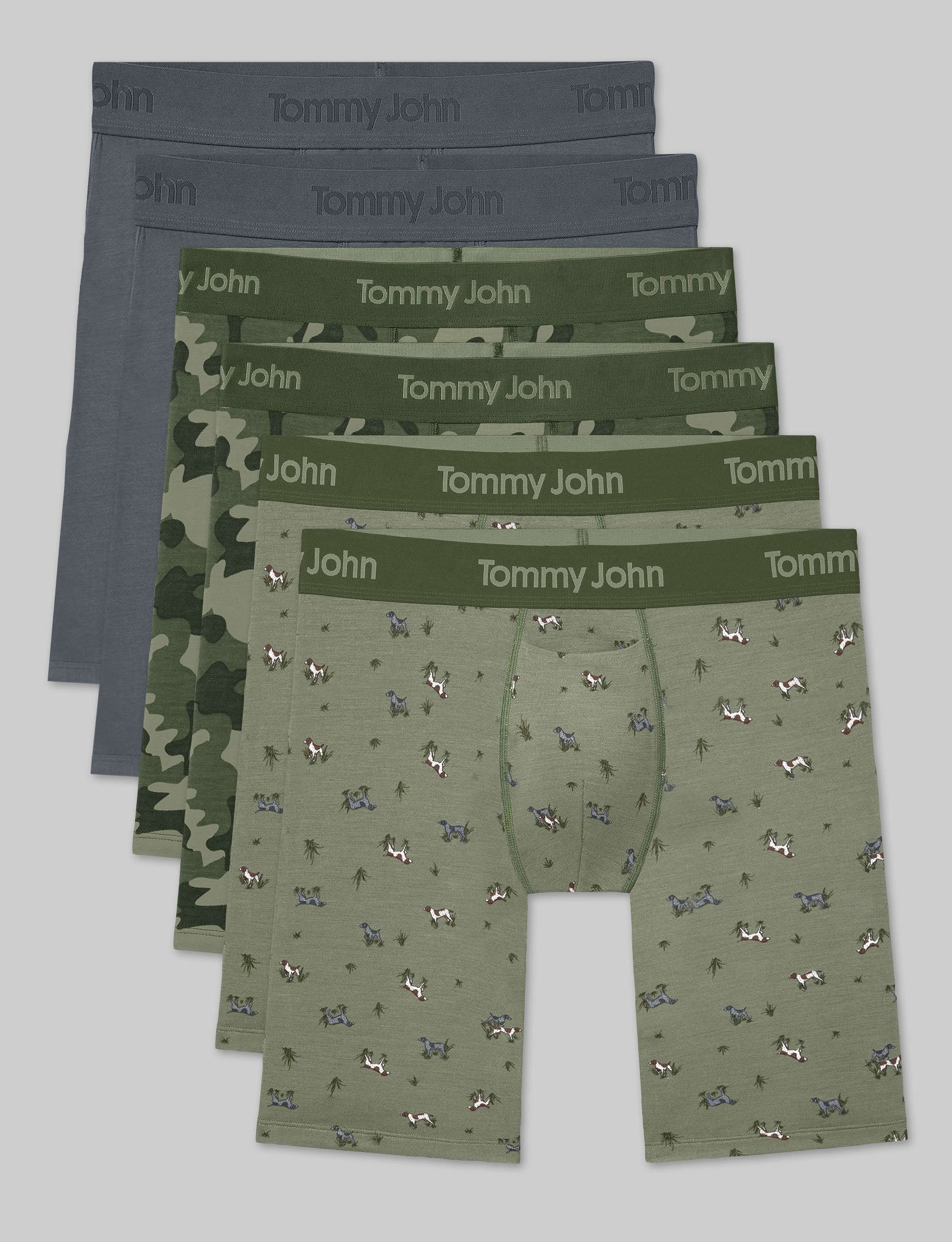 Second Skin Boxer Brief 8" (6-Pack)