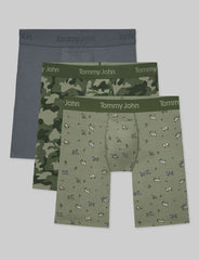 Second Skin Boxer Brief 8" (3-Pack)