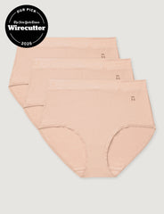 Women's Cool Cotton High Rise Brief (3-Pack)