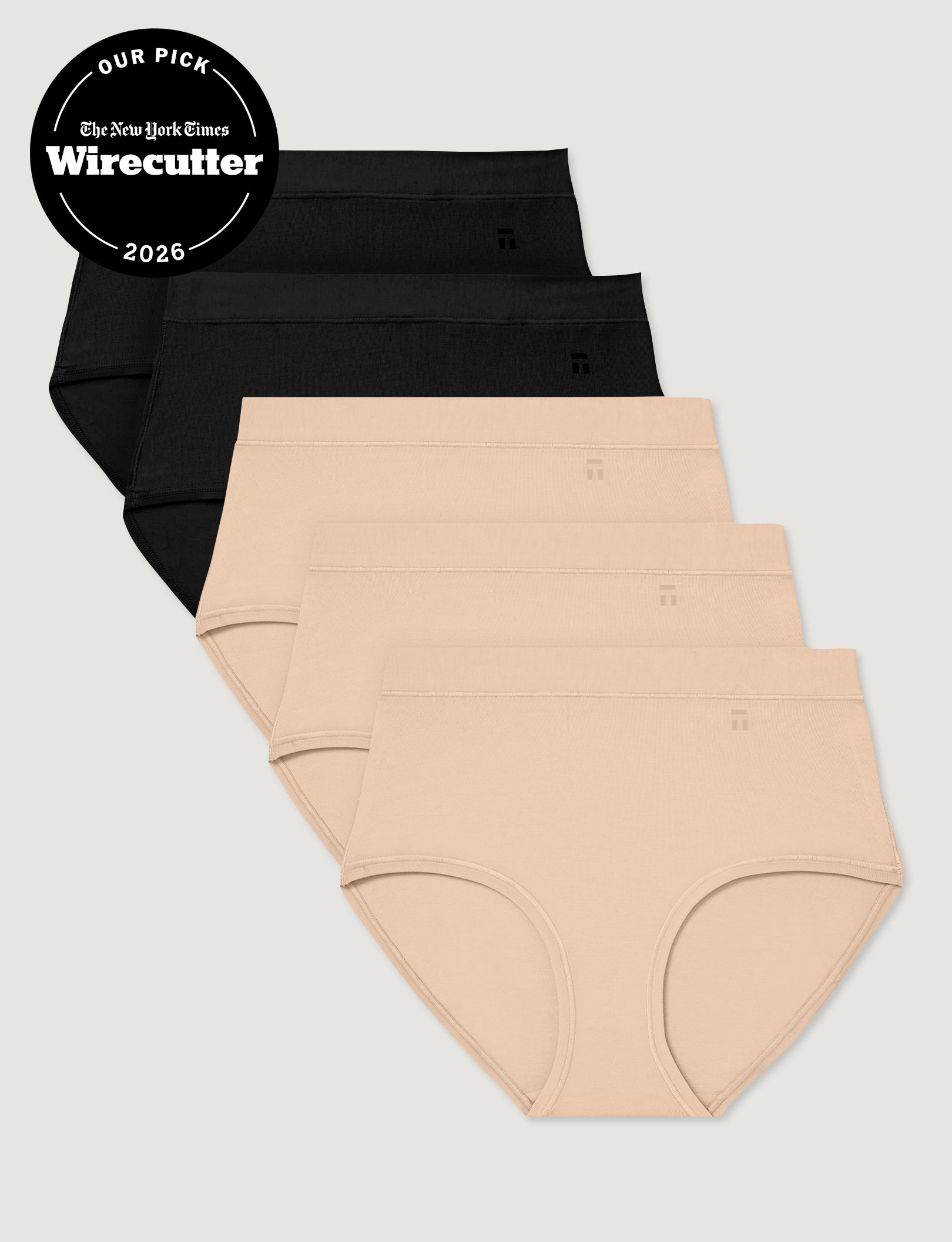 Women's Cool Cotton High Rise Brief (5-Pack)