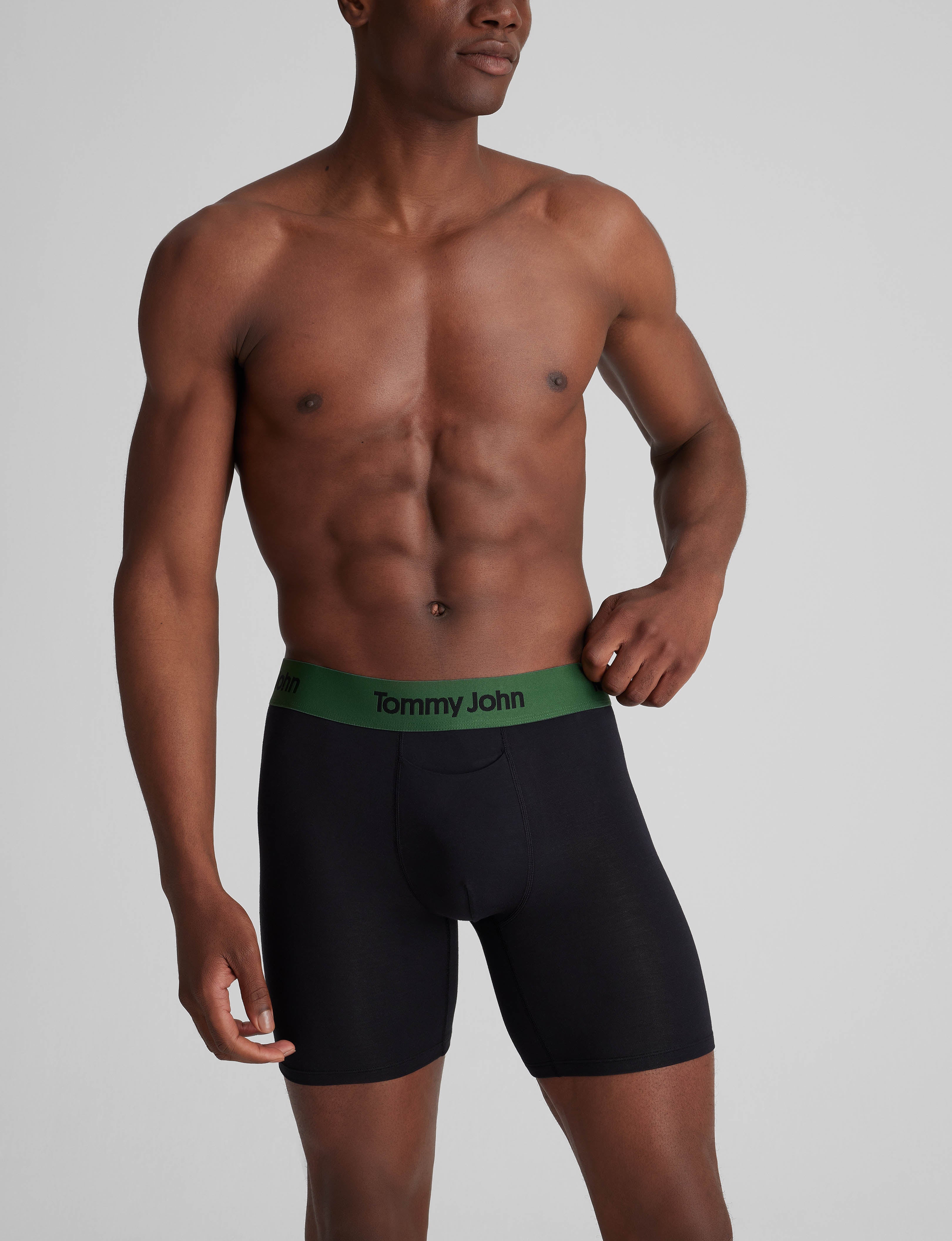 Second Skin Mid-Length Boxer Brief 6"