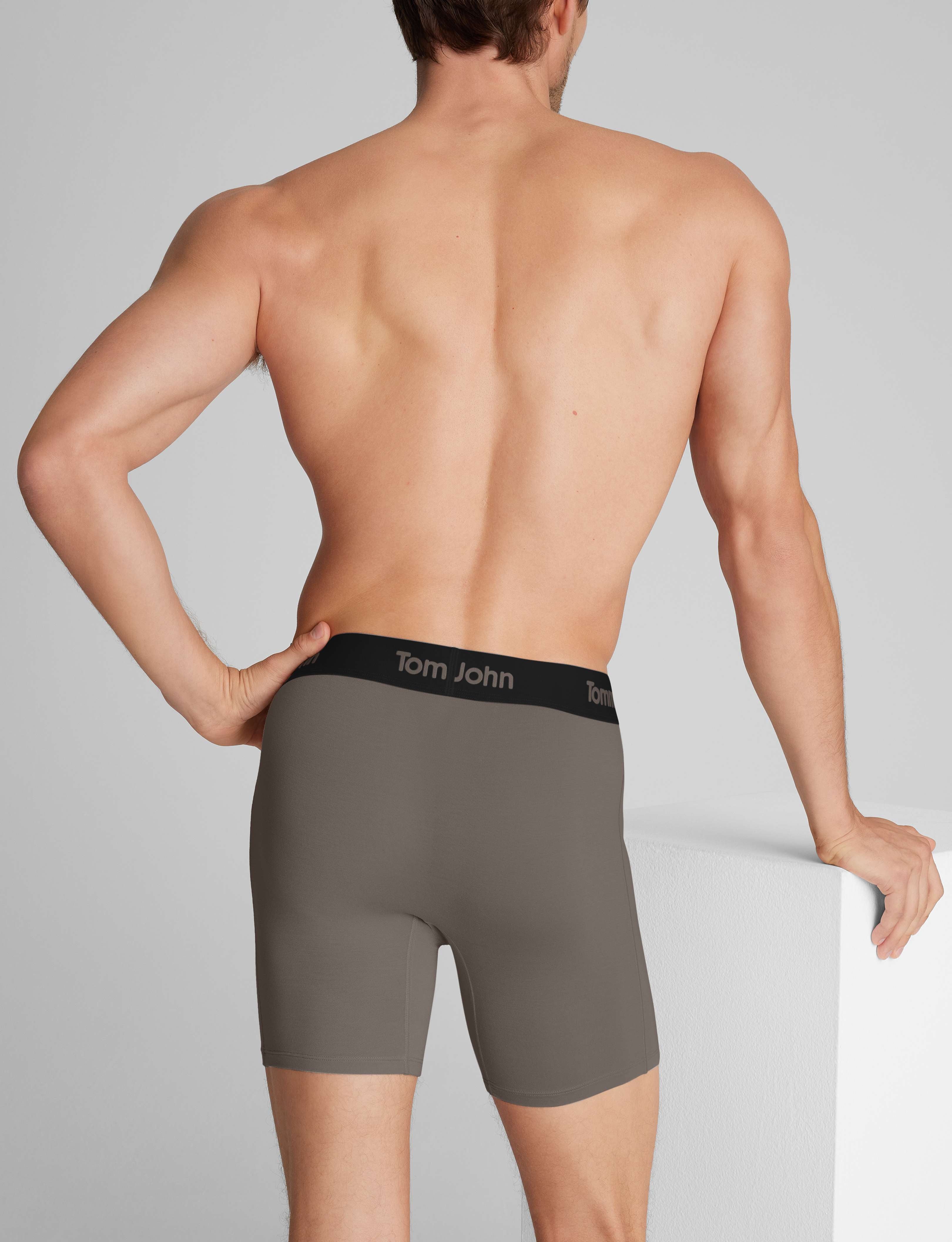 Second Skin Mid-Length Boxer Brief 6"