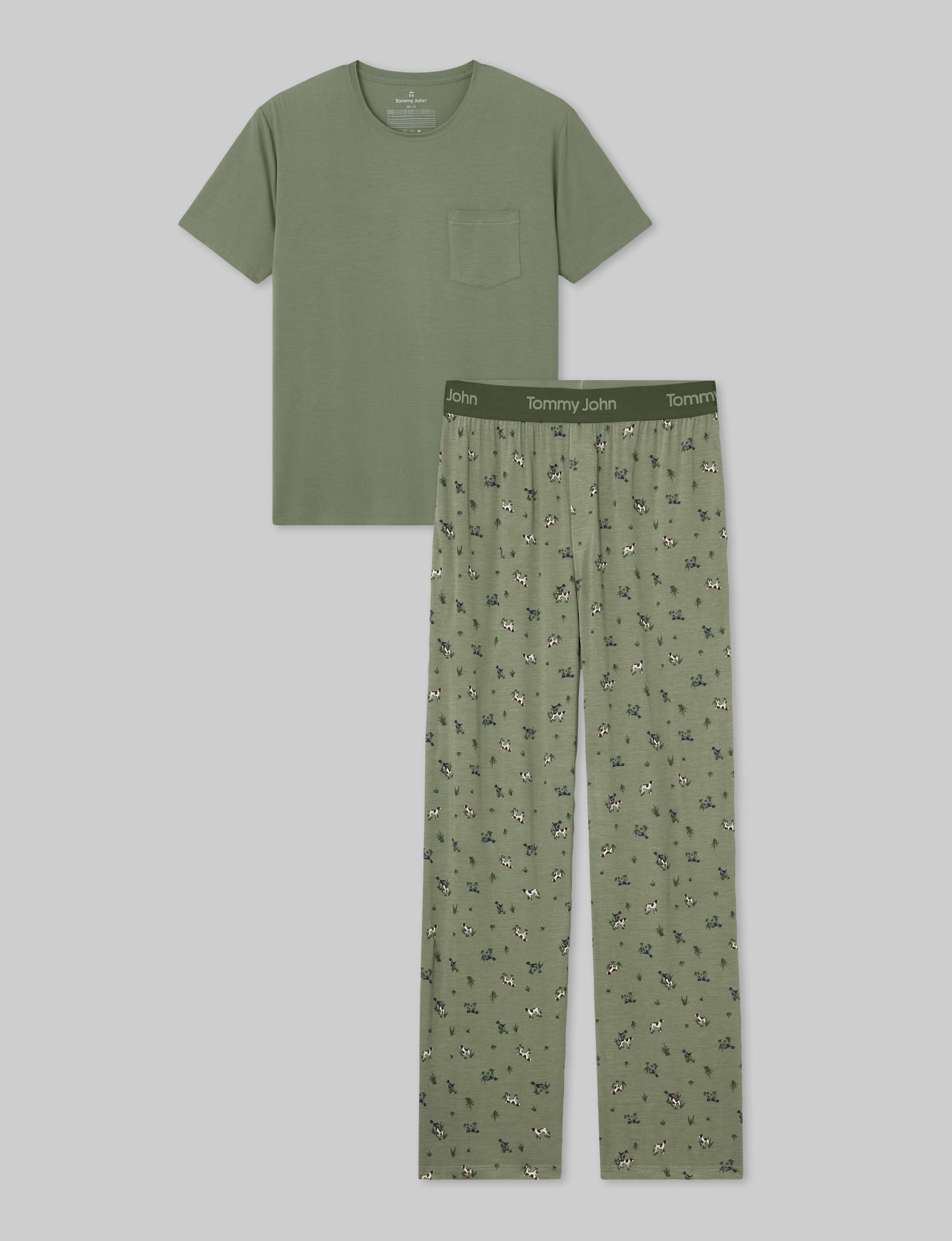 Second Skin Sleep Pocket Tee & Pant Set