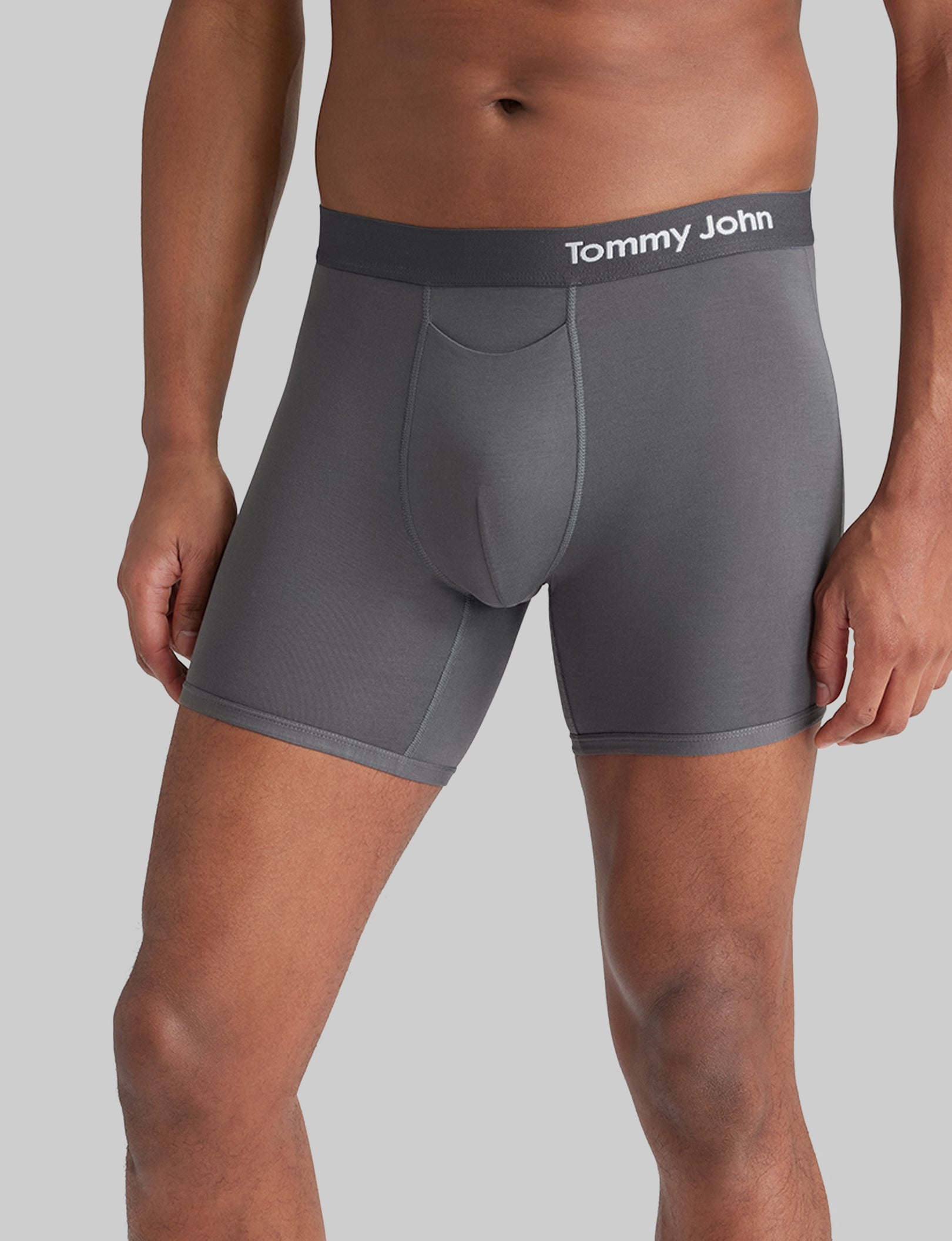 Cool Cotton Mid-Length Boxer Brief 6"