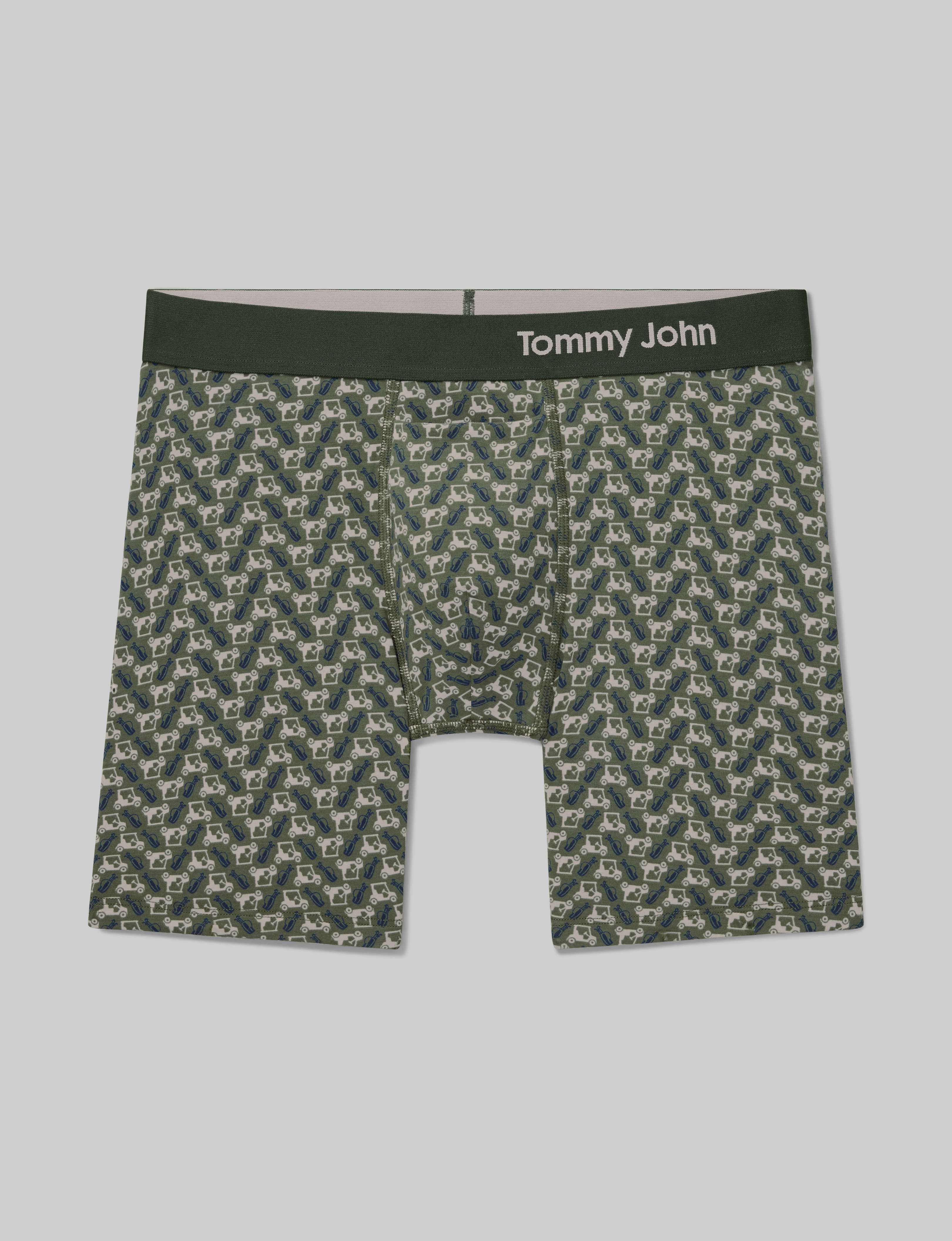 Cool Cotton Mid-Length Boxer Brief 6"