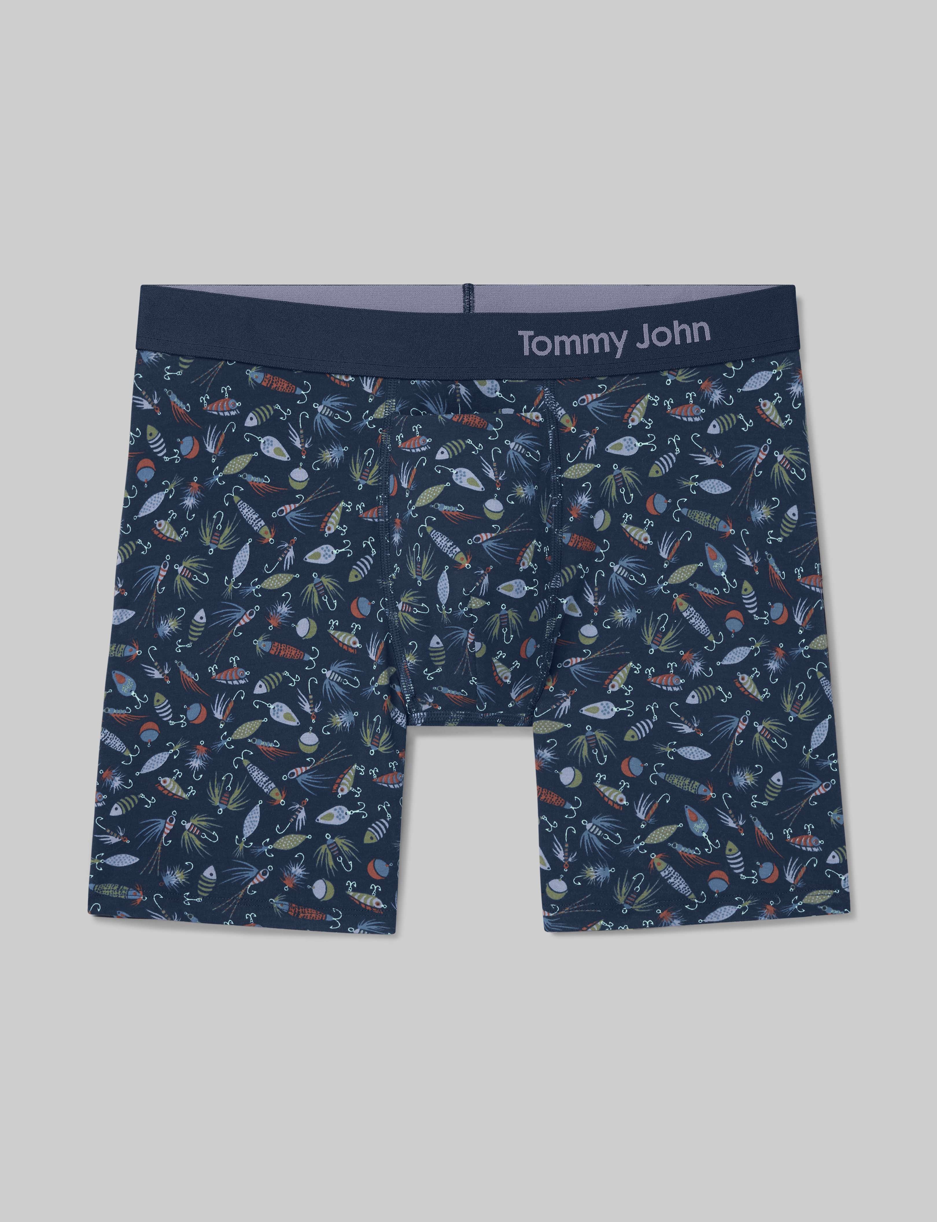 Cool Cotton Mid-Length Boxer Brief 6"