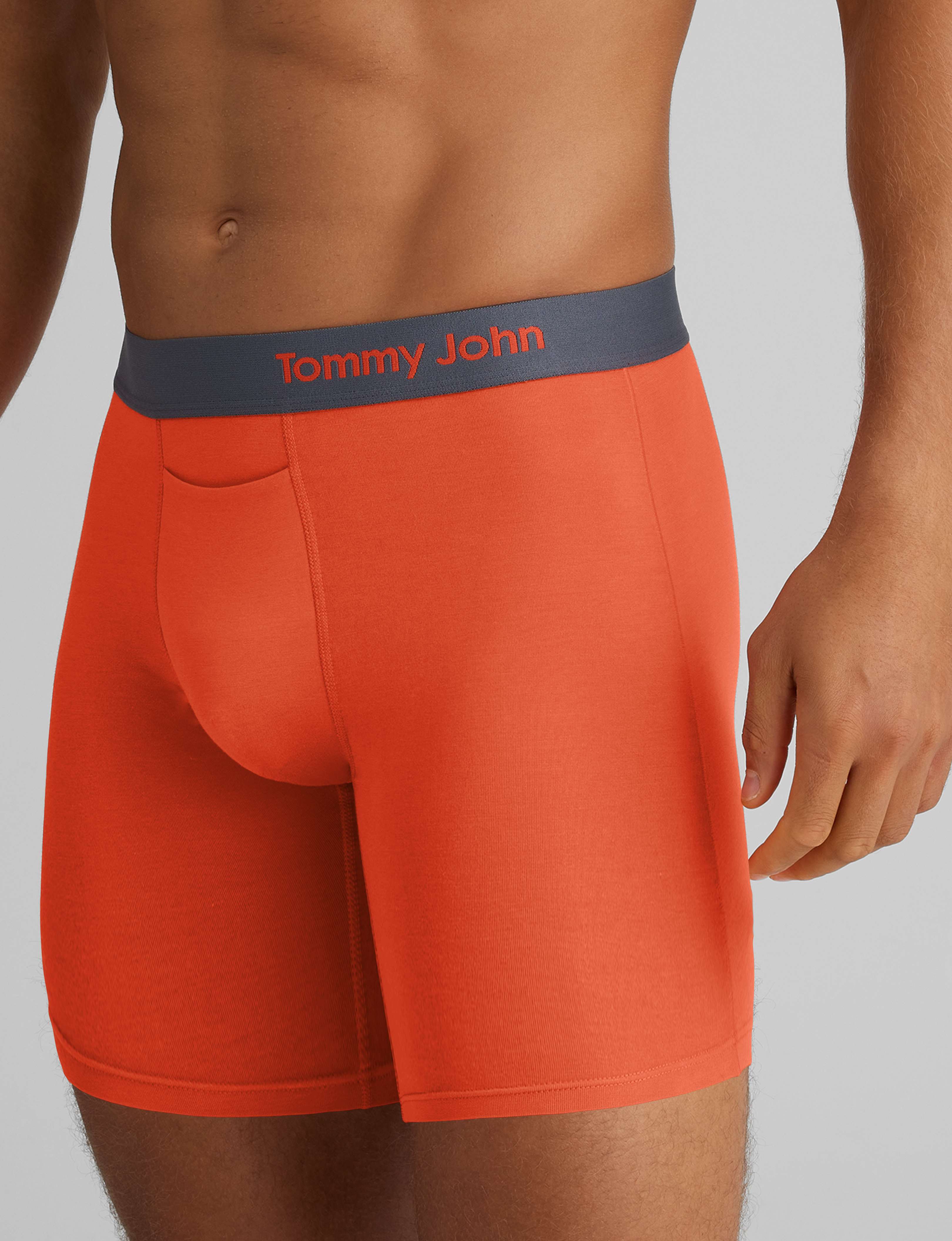 Cool Cotton Mid-Length Boxer Brief 6"