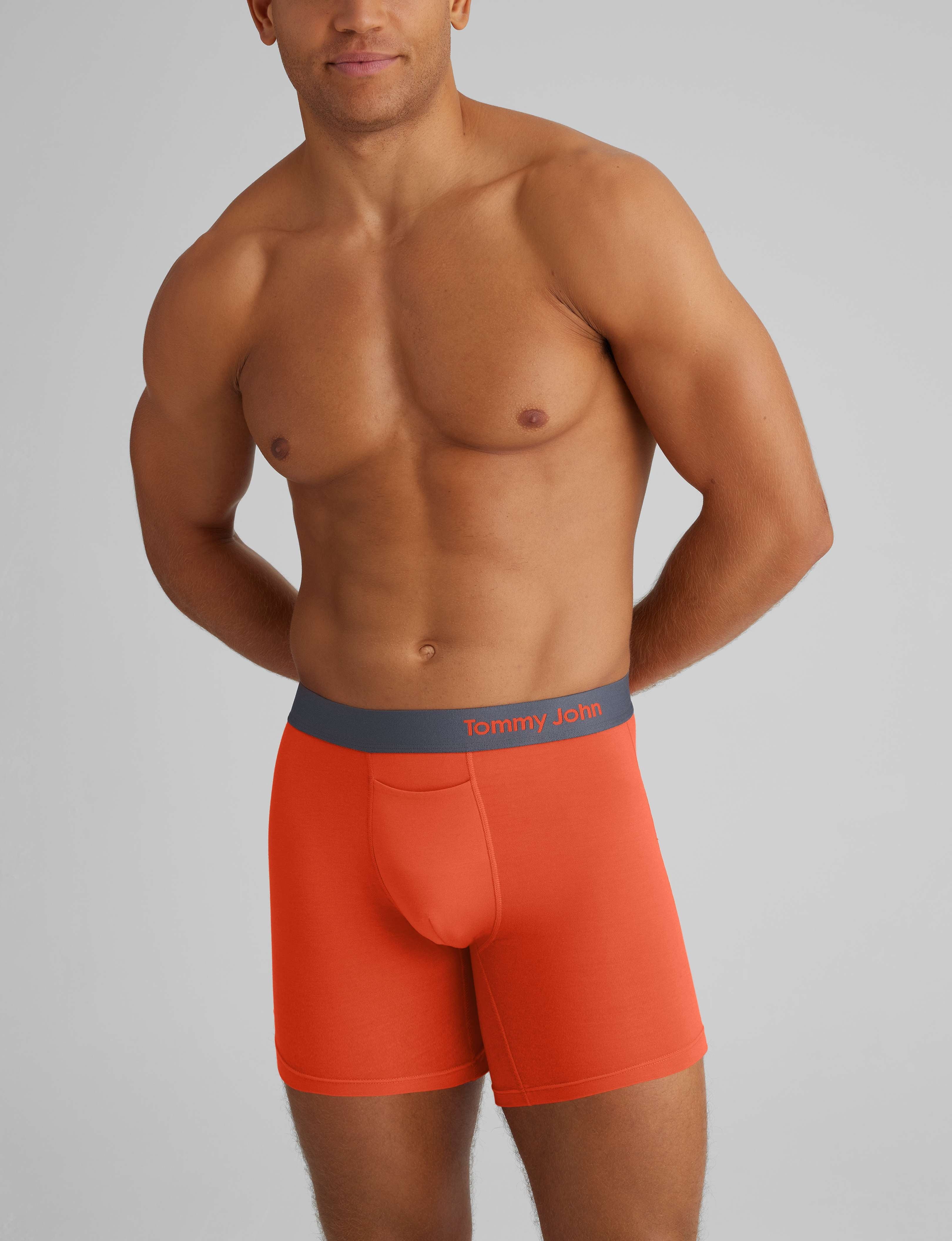 Cool Cotton Mid-Length Boxer Brief 6"