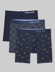 Cool Cotton Mid-Length Boxer Brief 6" (3-Pack)