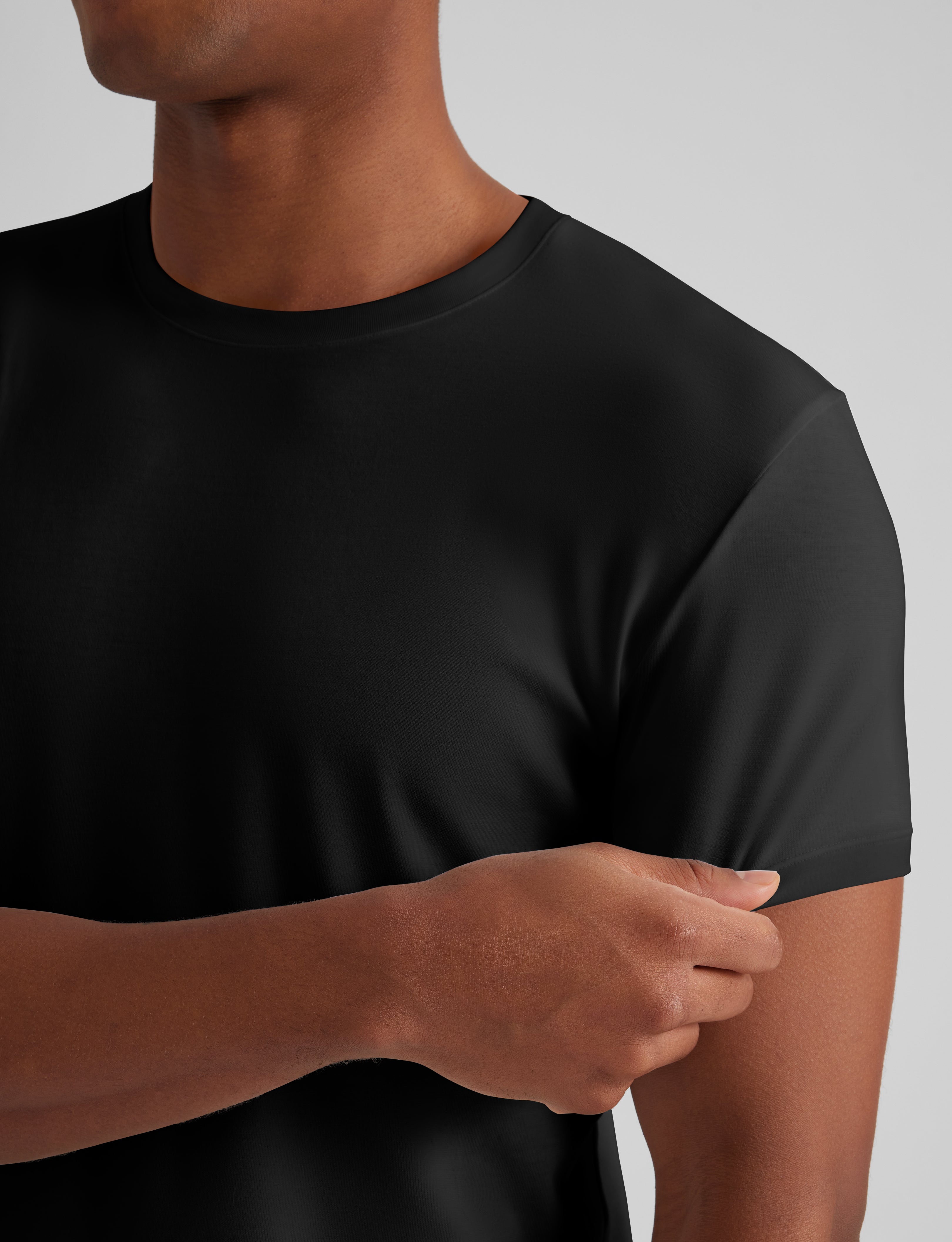 Cool Cotton Crew Neck Modern Fit Undershirt