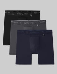 Air Mid-Length Boxer Brief 6" (3-Pack)