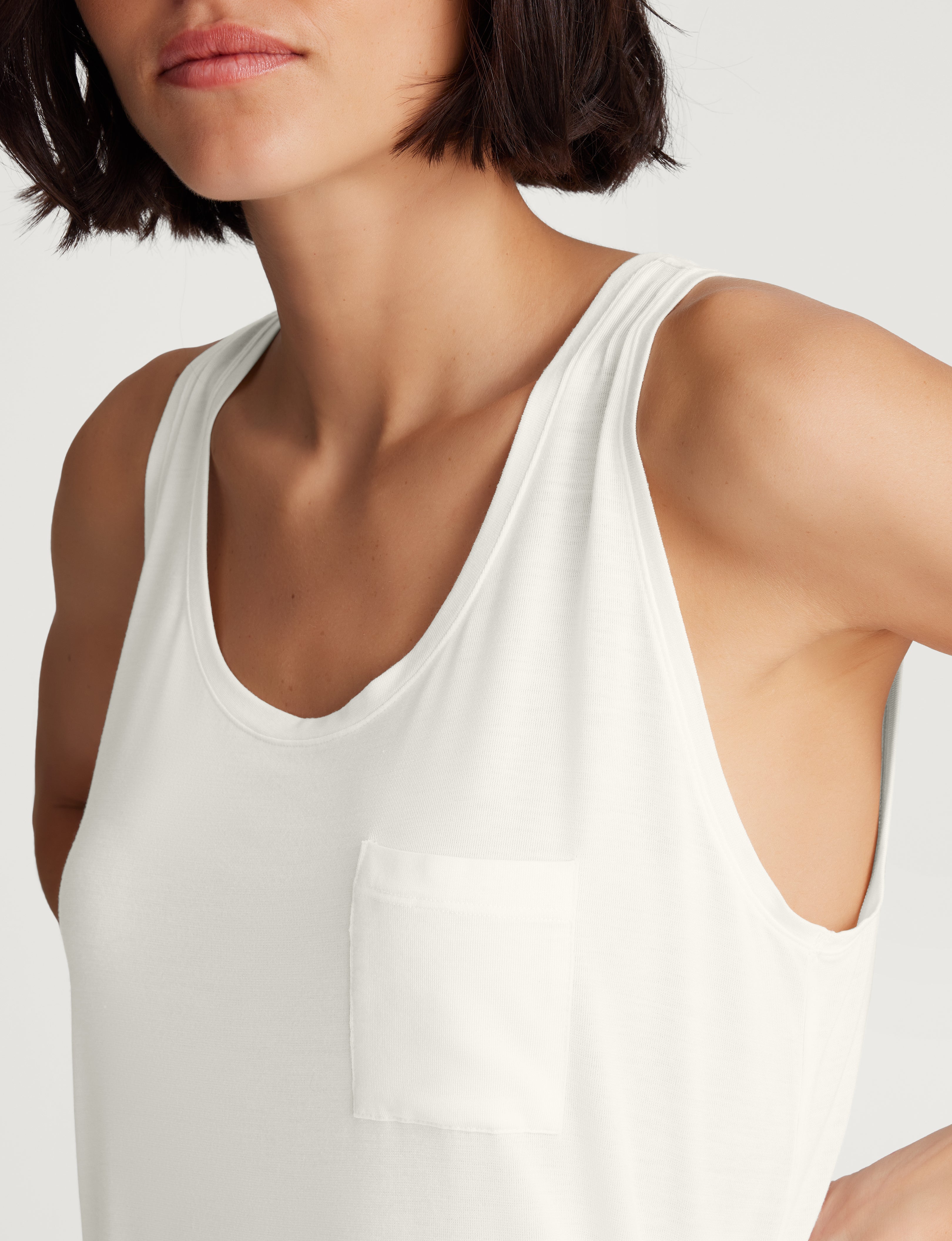 Women's Second Skin Sleep Pocket Tank