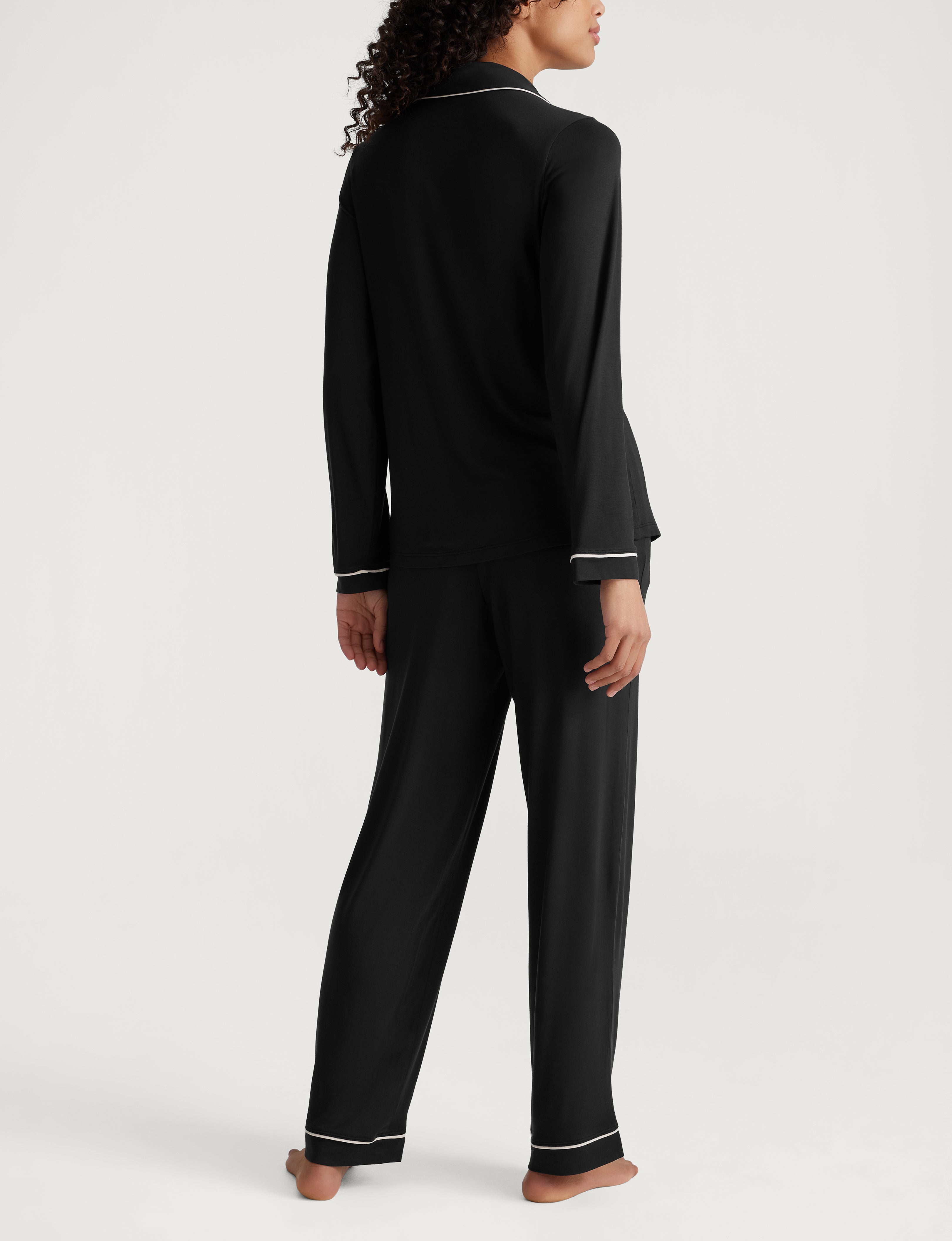 Women's Downtime Long Sleeve Pajama Top & Pant Set