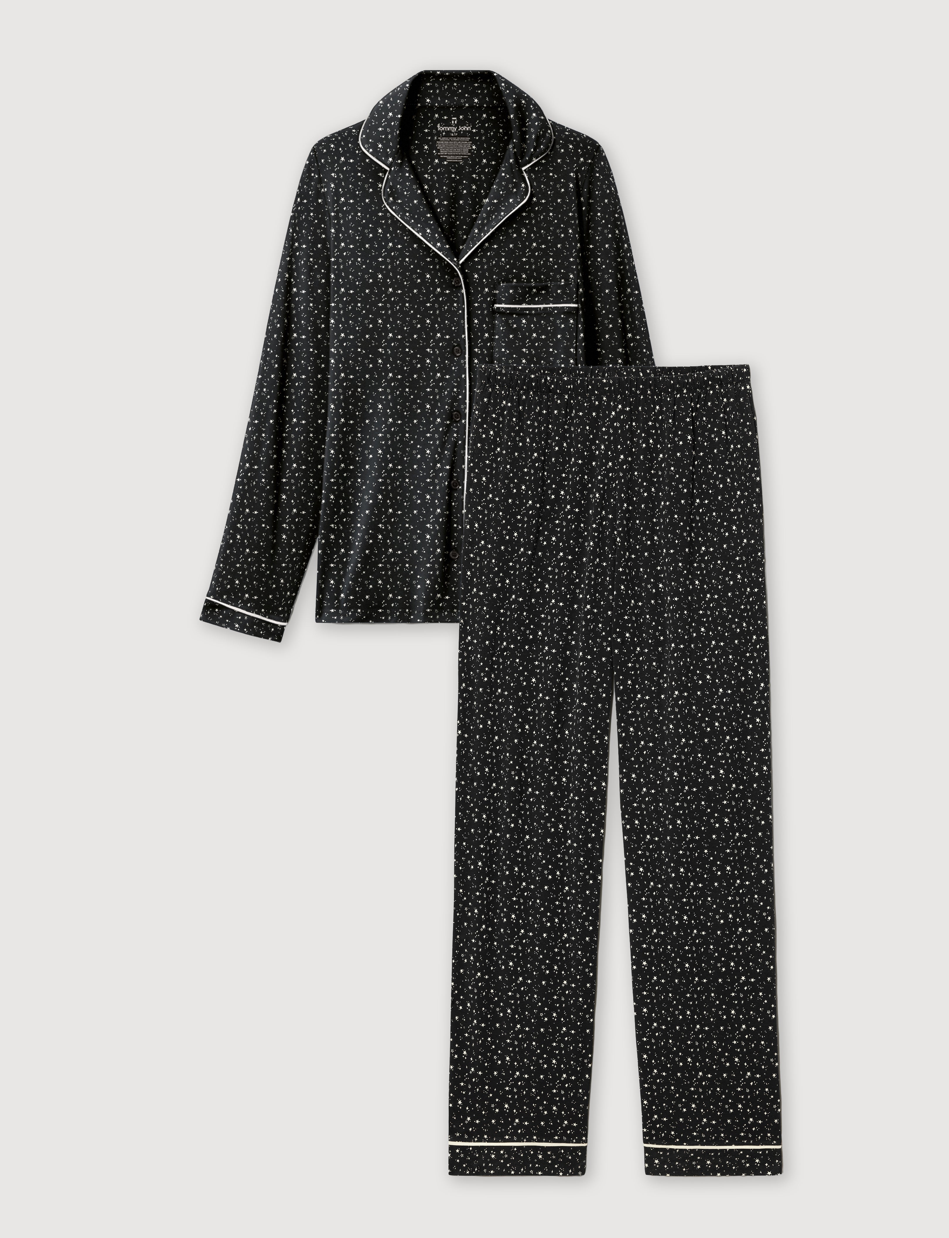 Women's Downtime Long Sleeve Pajama Top & Pant Set