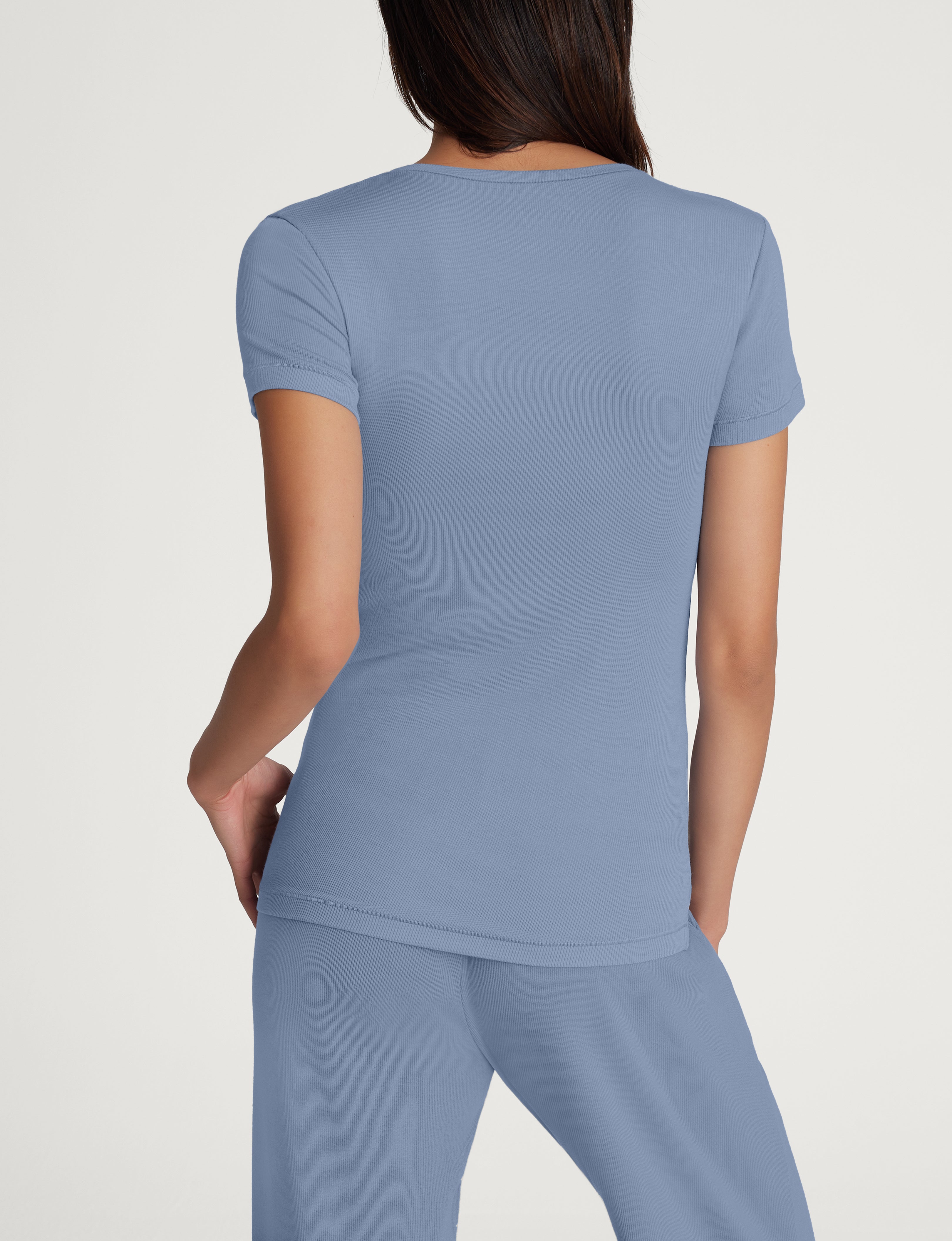 Women's Micro Rib Cap Sleeve Tee
