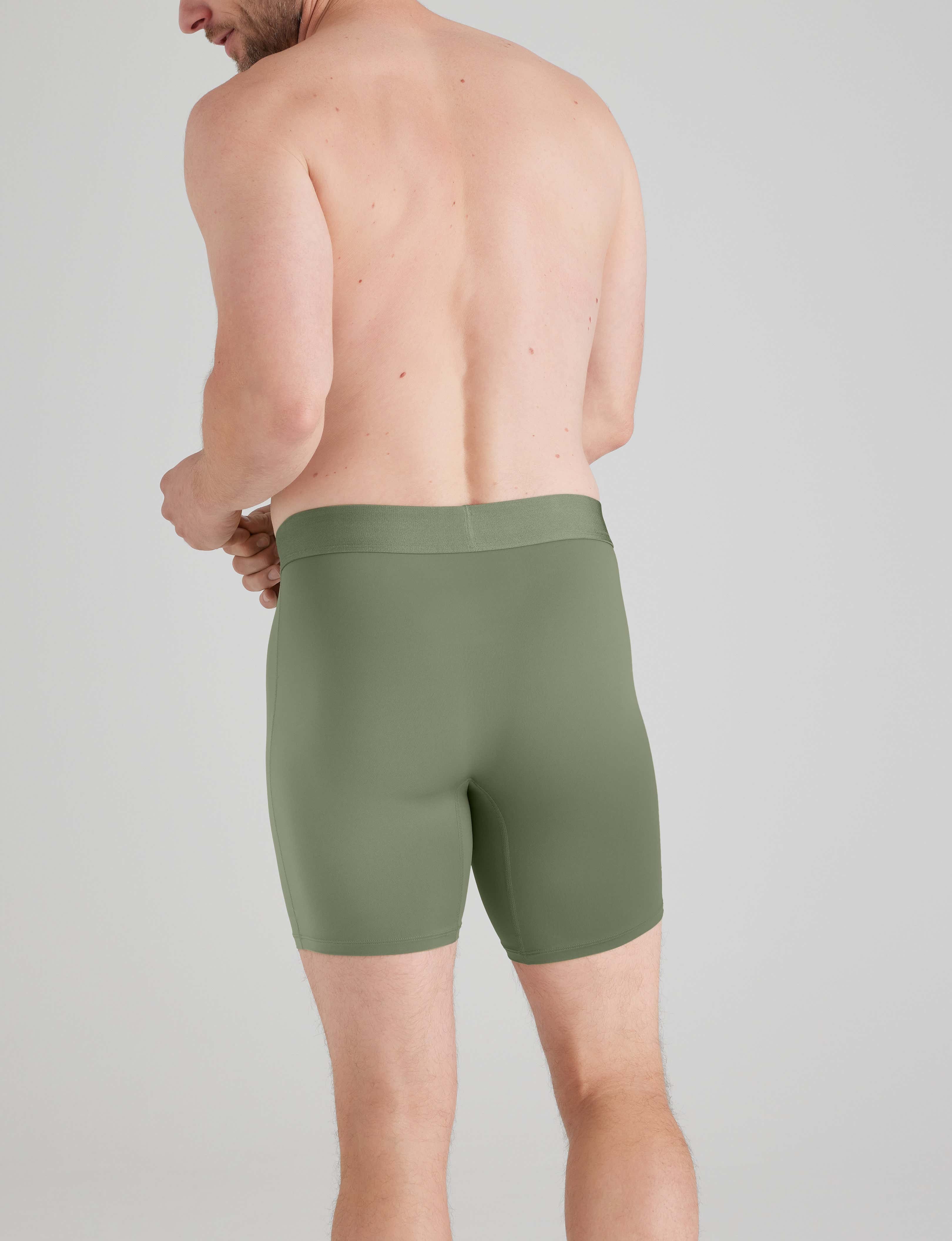 Customized Flex Mid-Length Boxer Brief 6" (6-Pack)