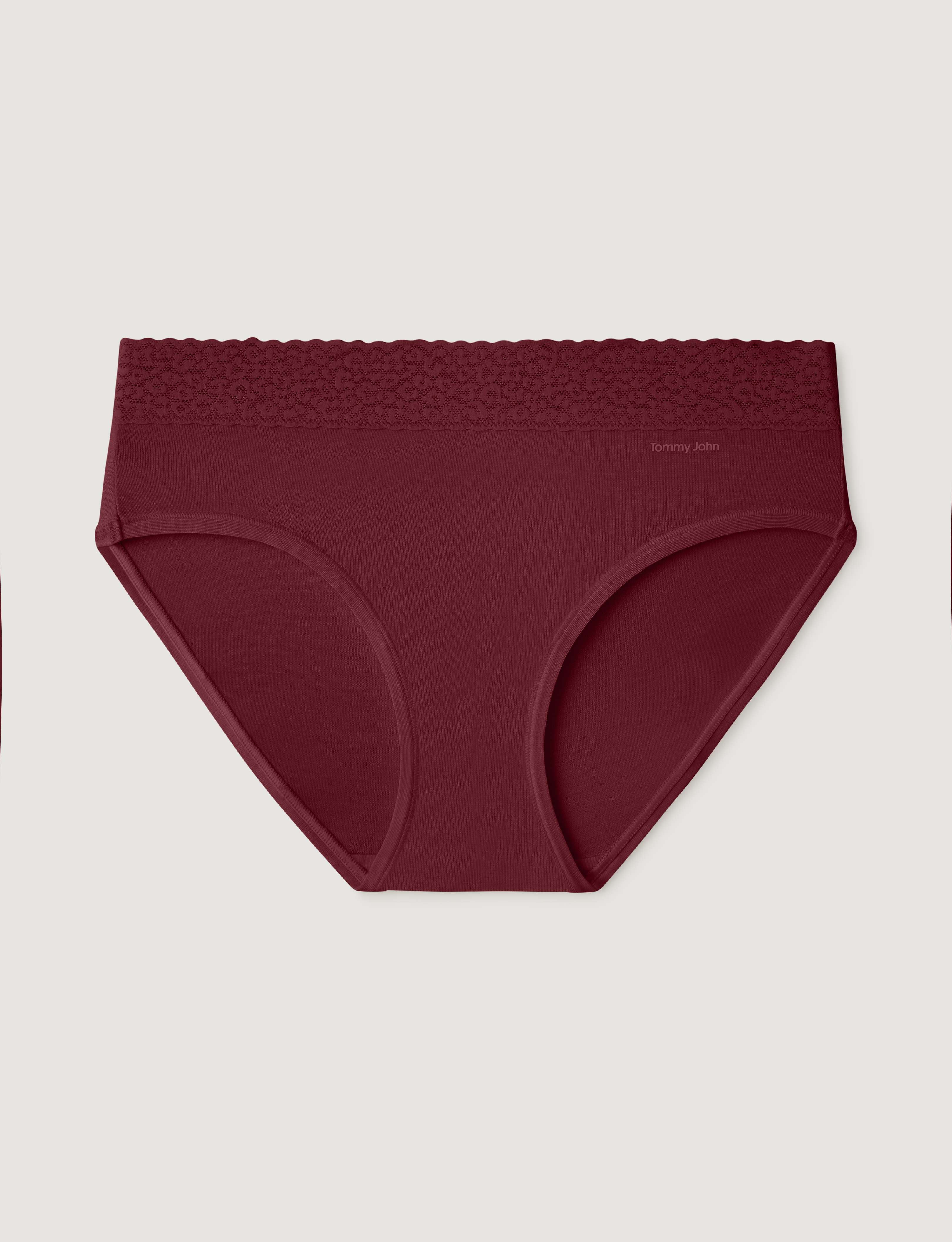 Women's Second Skin Brief, Lace Waist