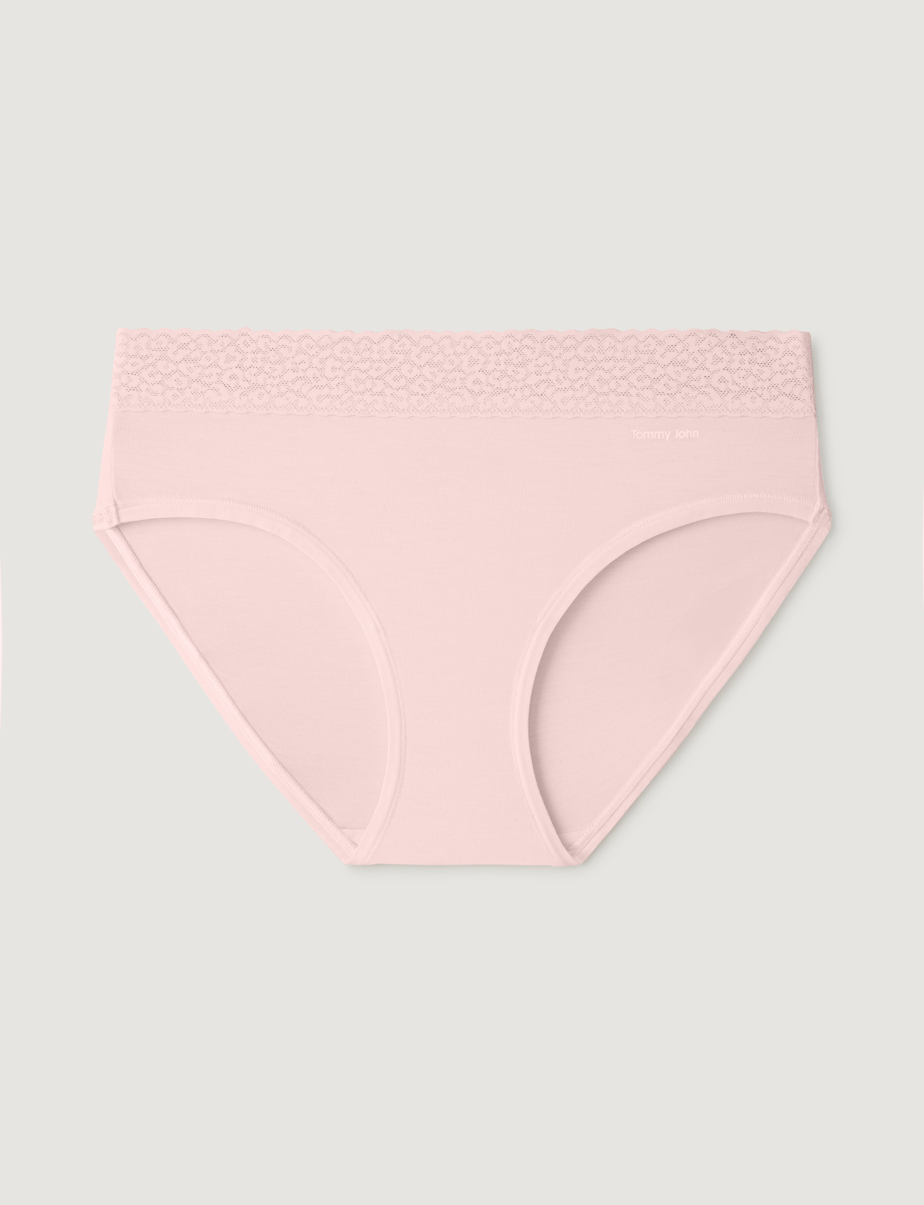 Women's Second Skin Brief, Lace Waist