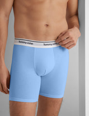 Signature Cotton Mid-Length Boxer Brief 6"
