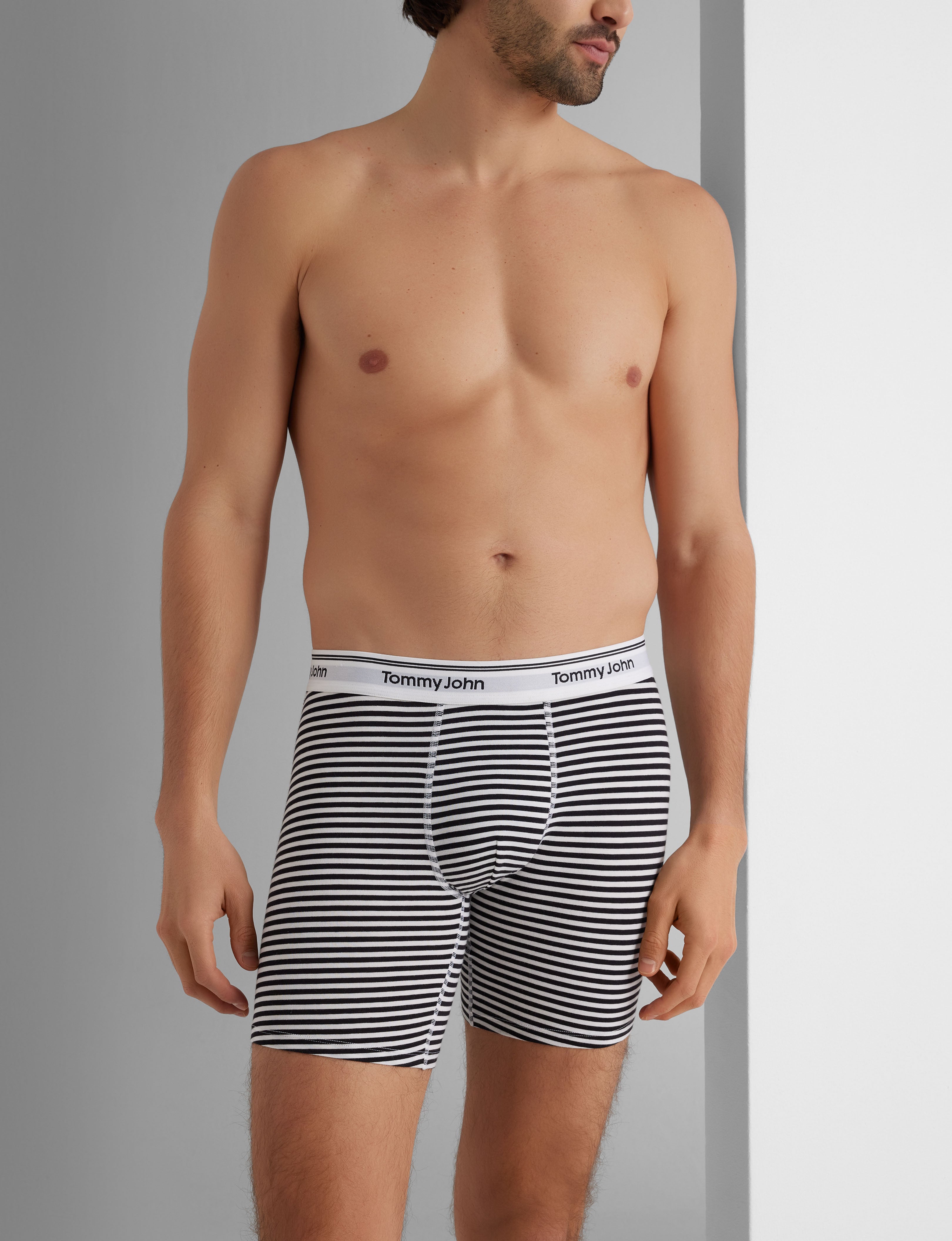 Signature Cotton Mid-Length Boxer Brief 6"