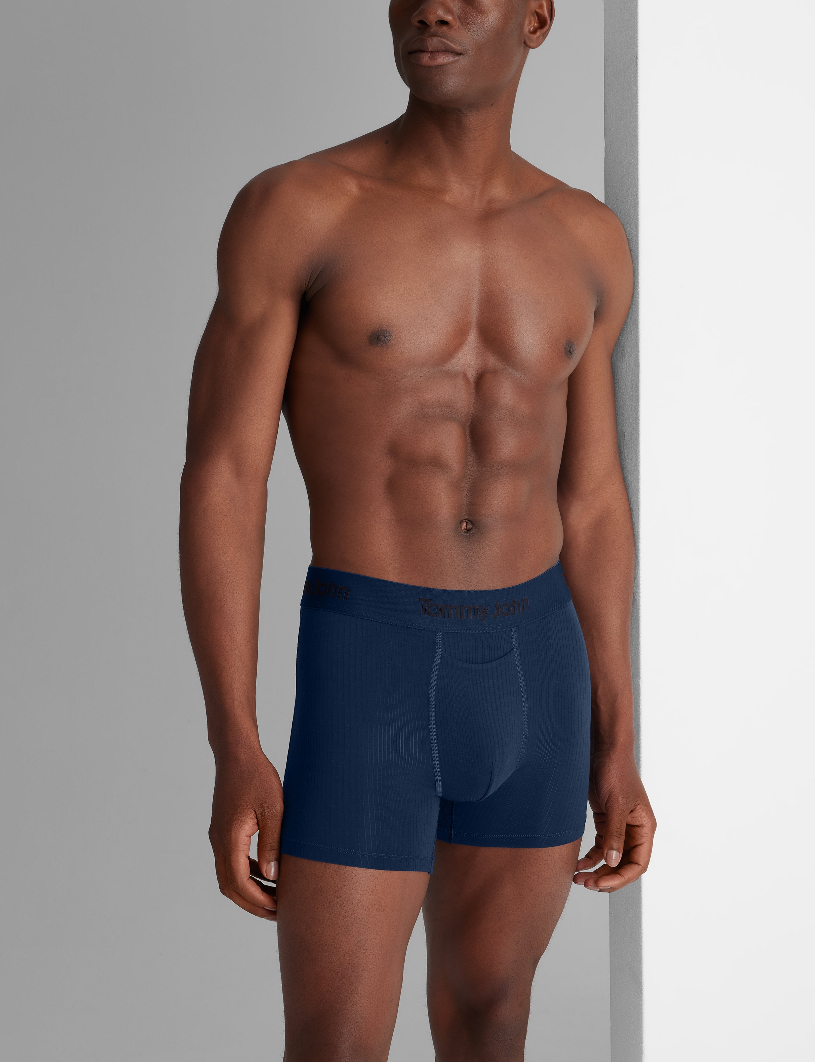 Second Skin Luxe Rib Trunk 4" (6-Pack)