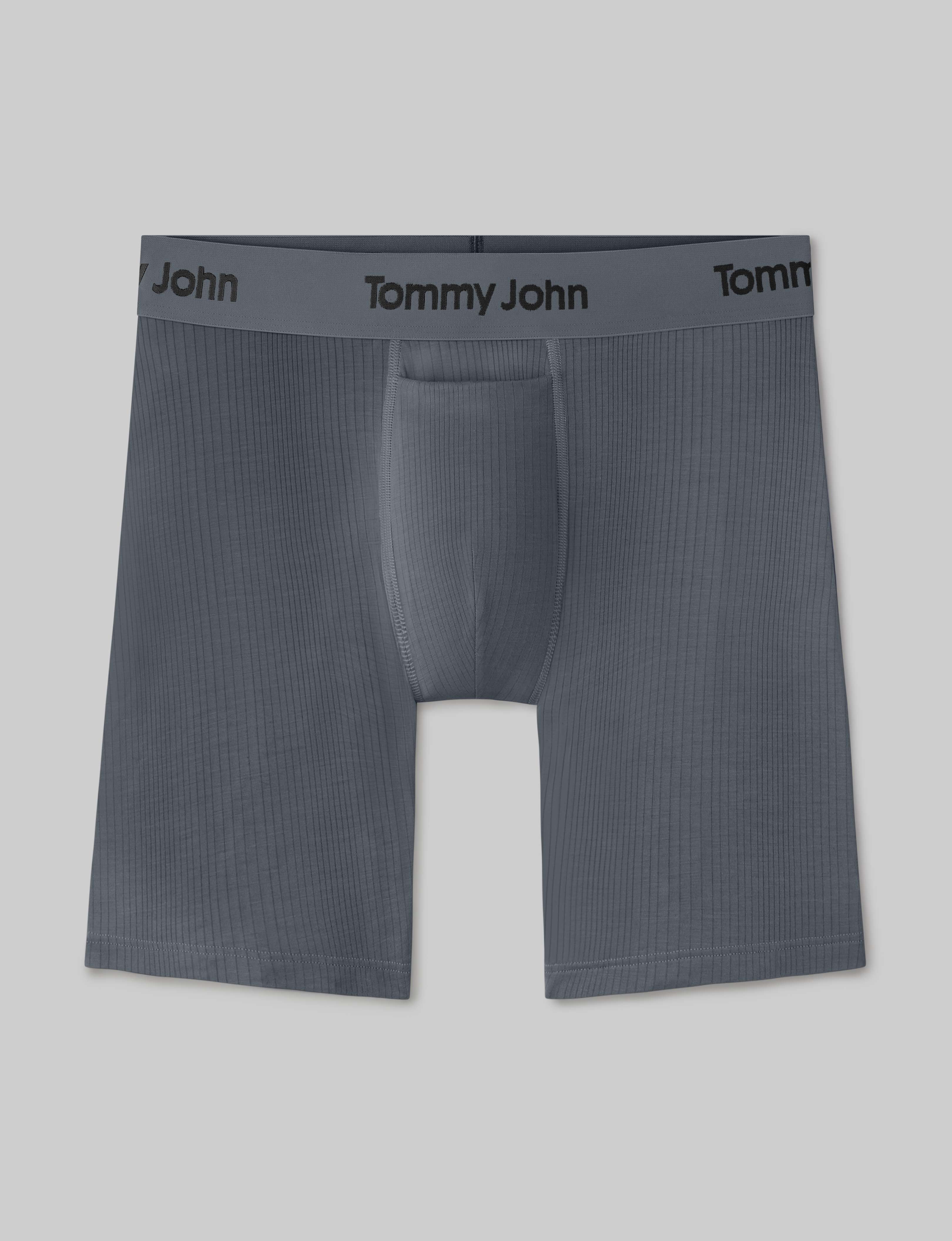 Second Skin Luxe Rib Boxer Brief 8"