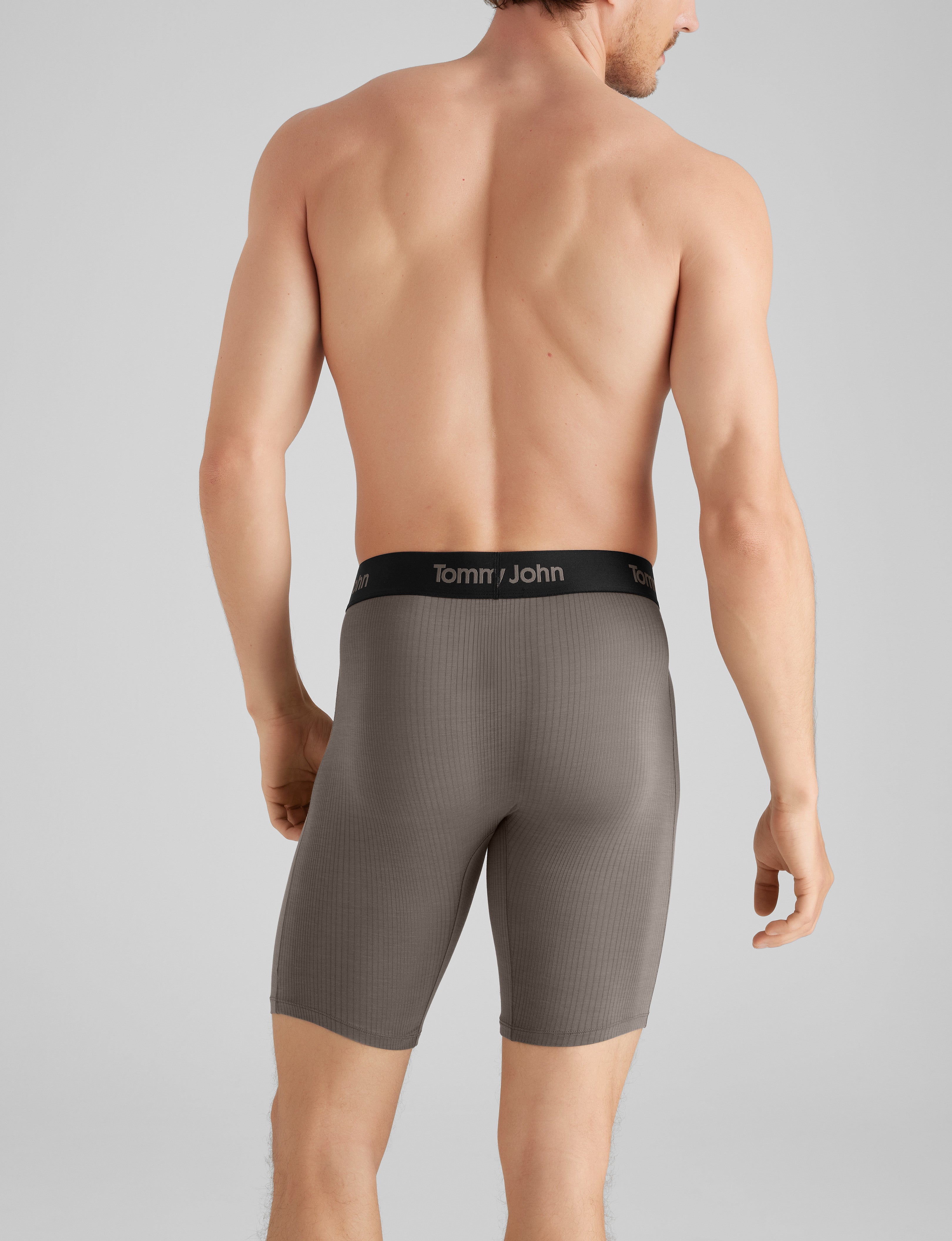 Second Skin Luxe Rib Boxer Brief 8" (6-Pack)