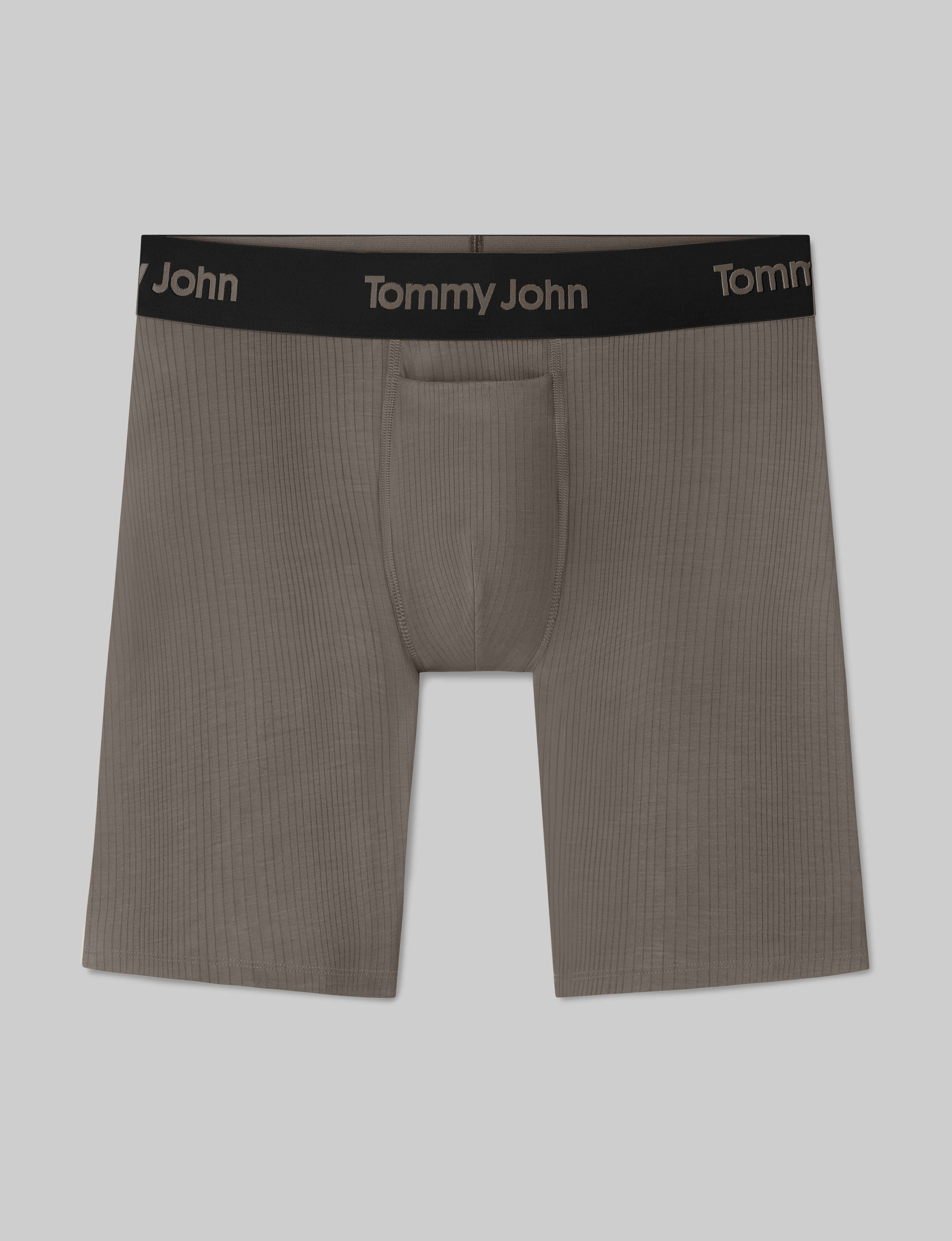 Second Skin Luxe Rib Boxer Brief 8"