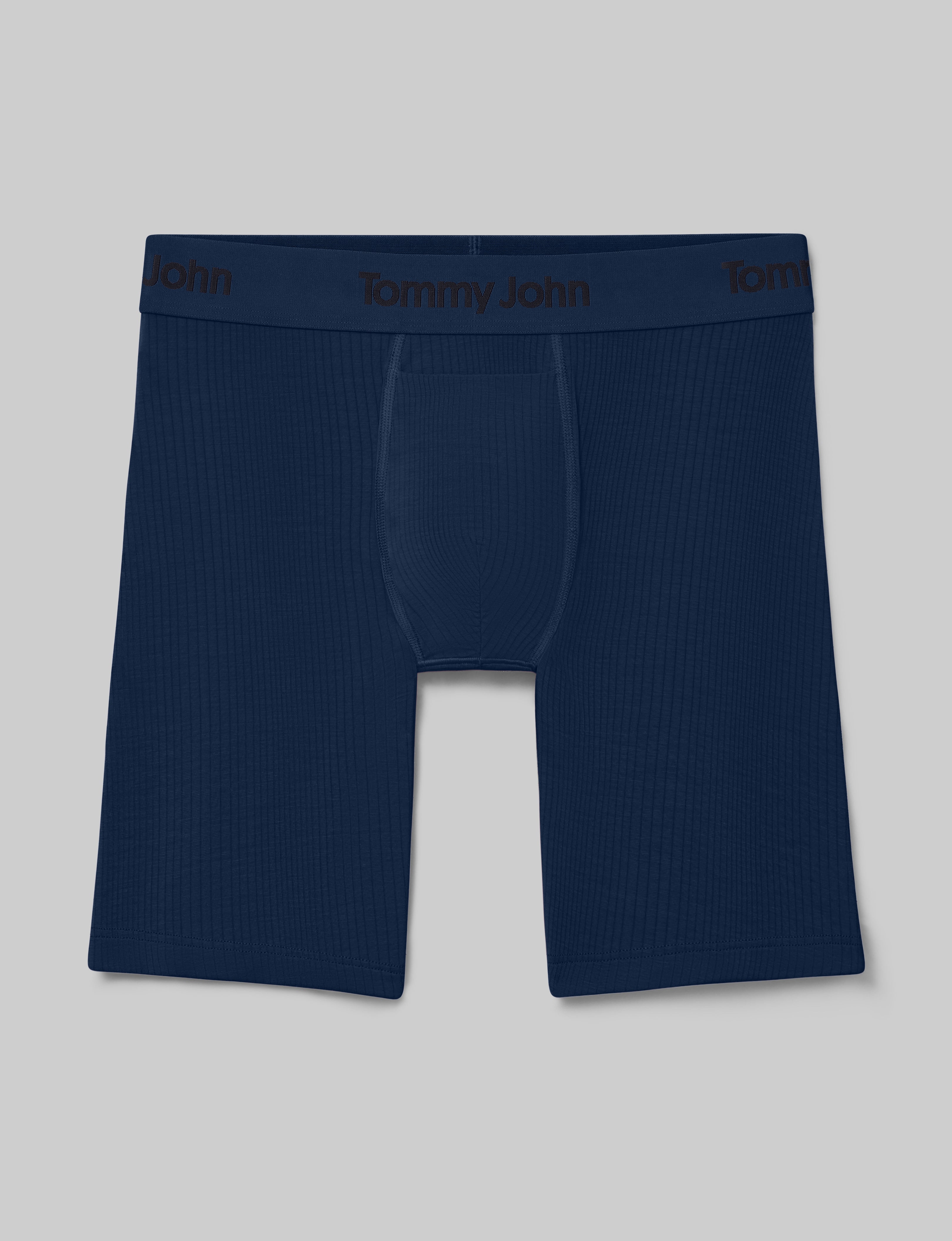 Second Skin Luxe Rib Boxer Brief 8"
