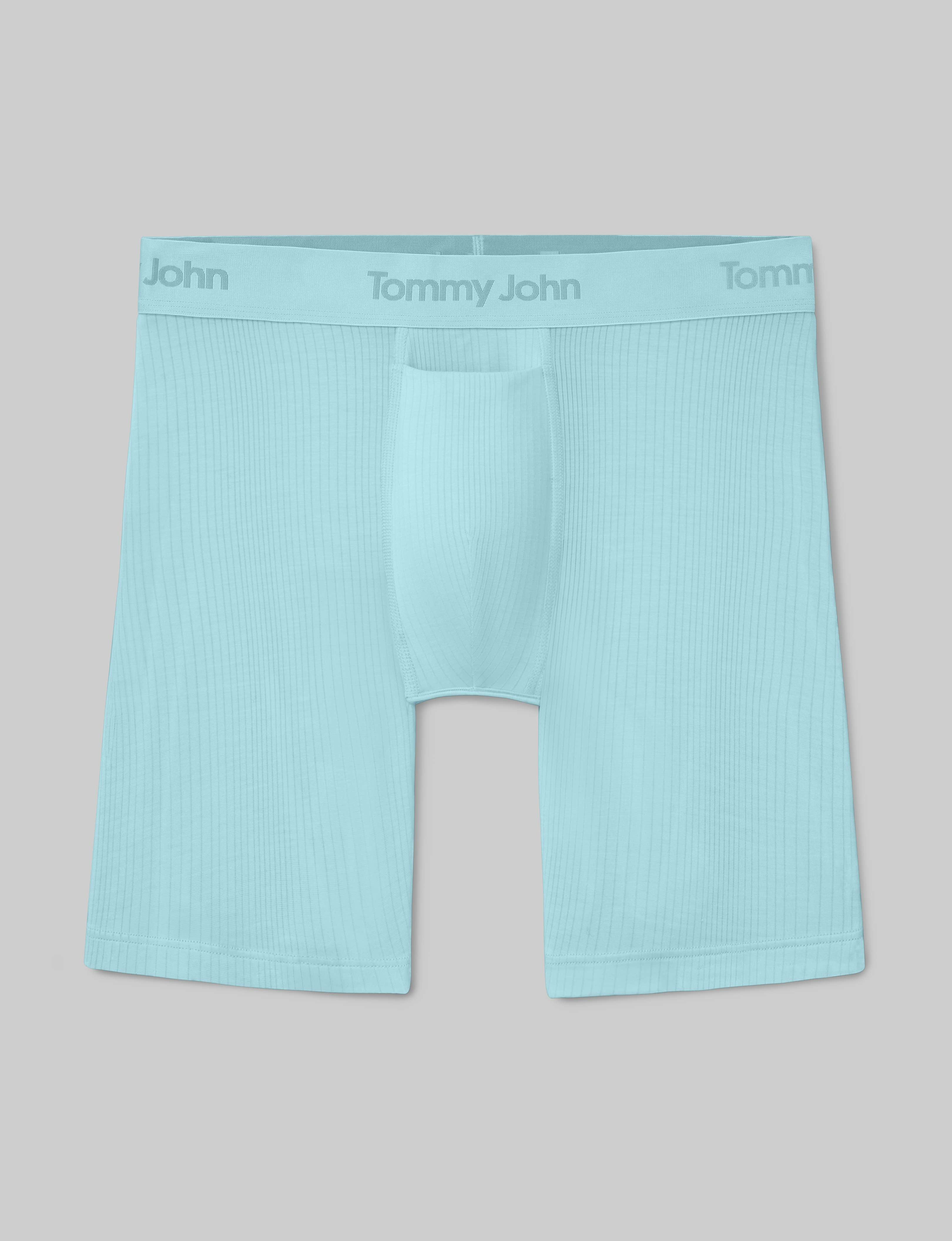 Second Skin Luxe Rib Boxer Brief 8"
