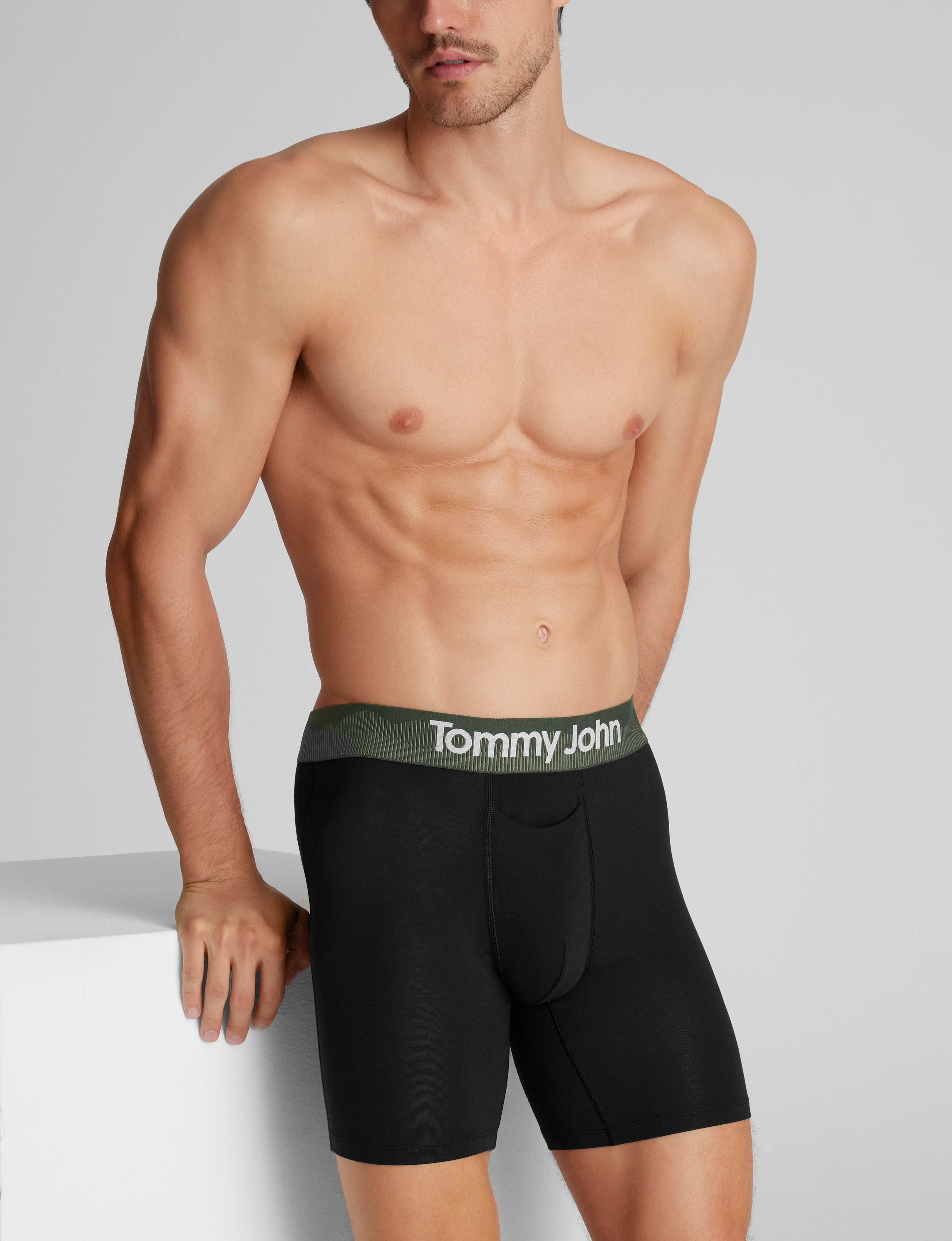Second Skin Mid-Length Boxer Brief 6"