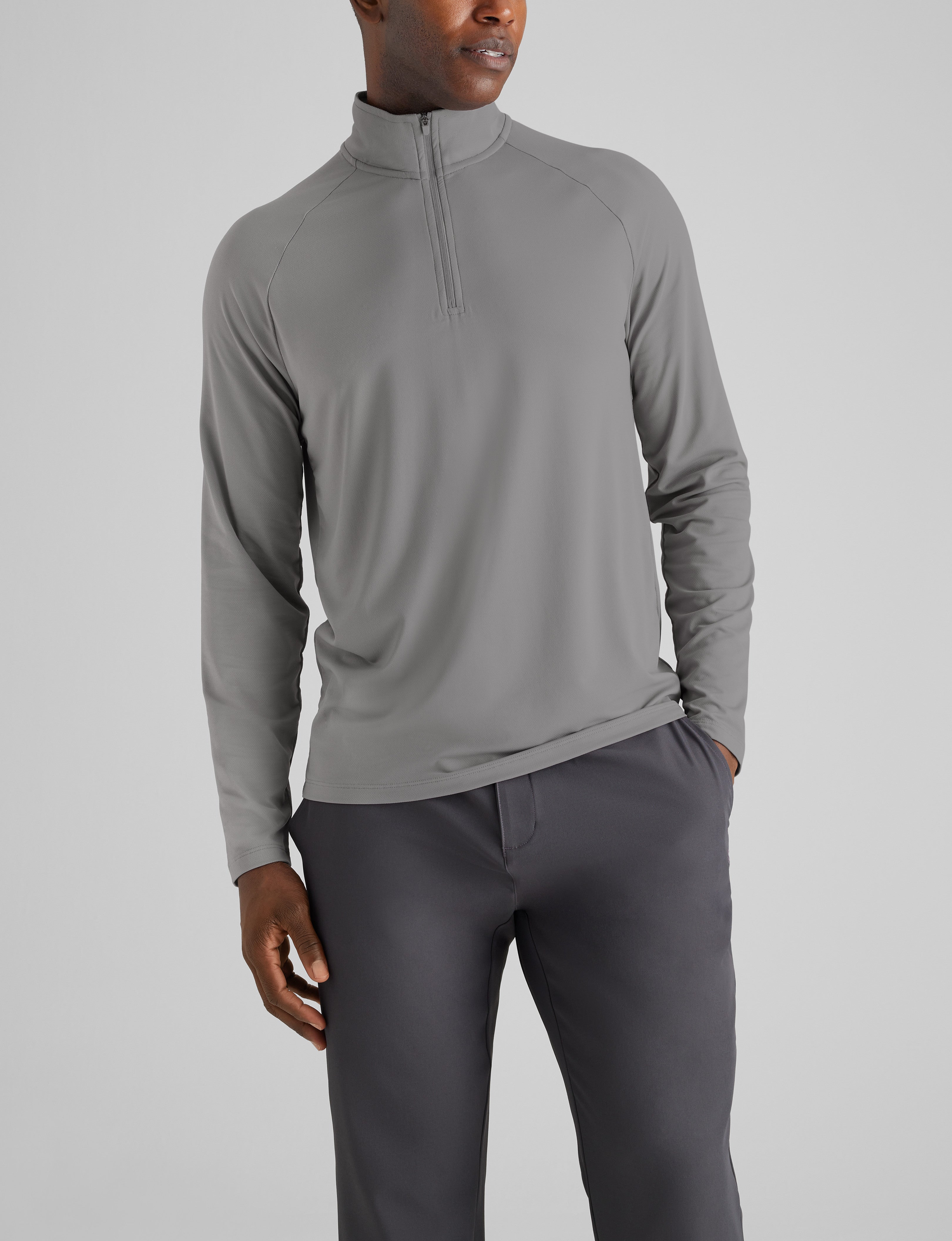 Active Mesh Quarter Zip