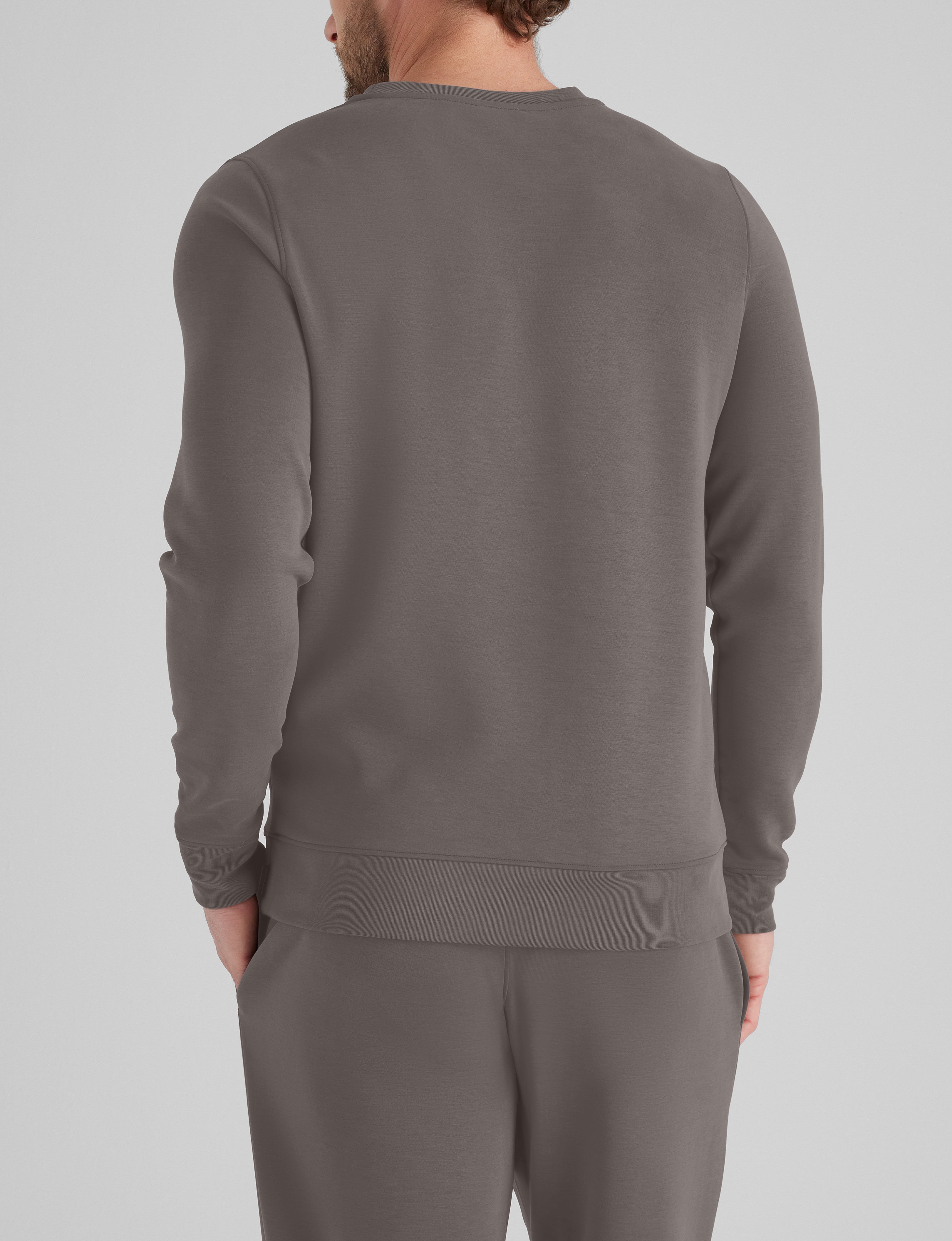Luxe Traveler Knit Long Sleeve Crew Neck