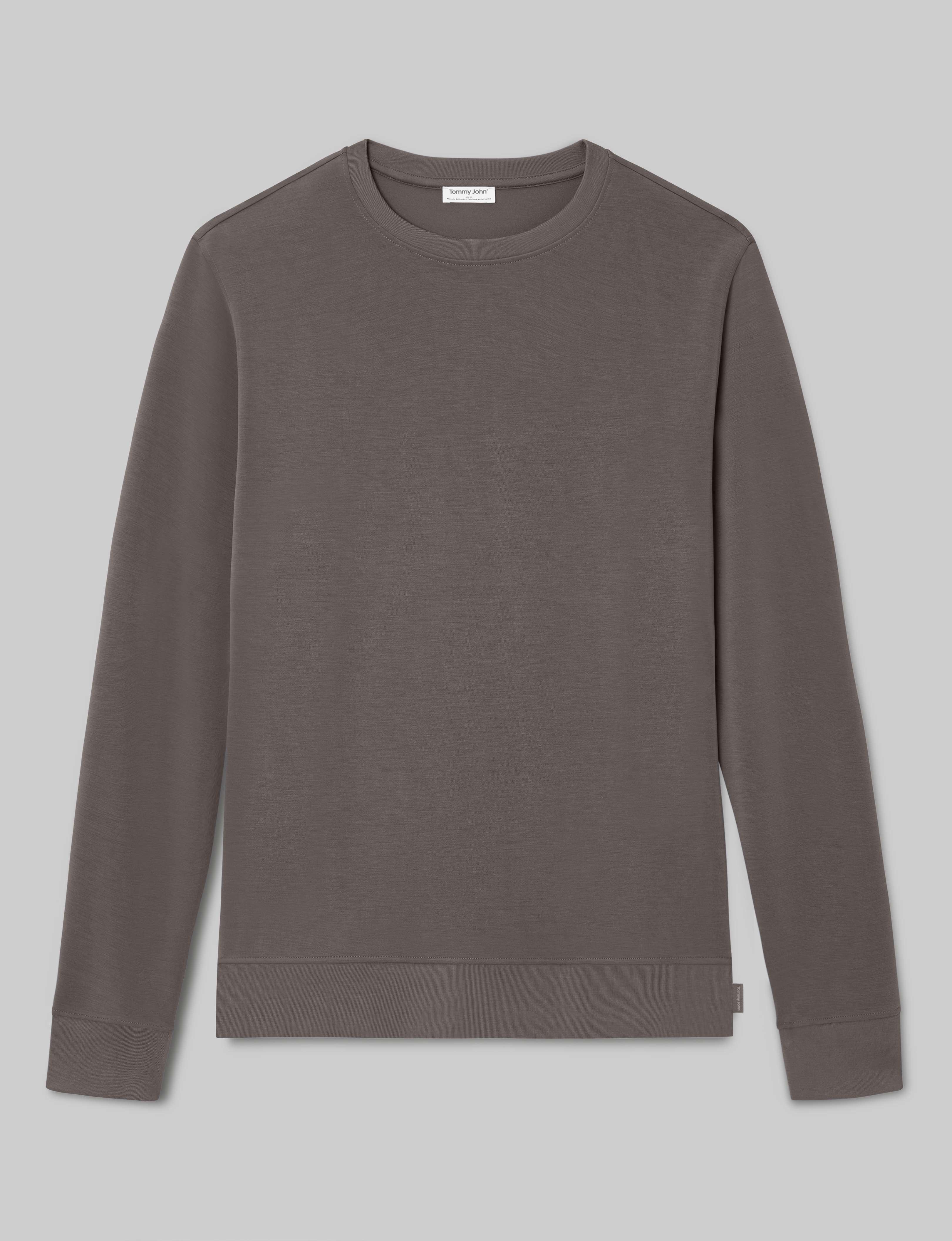 Luxe Traveler Knit Long Sleeve Crew Neck