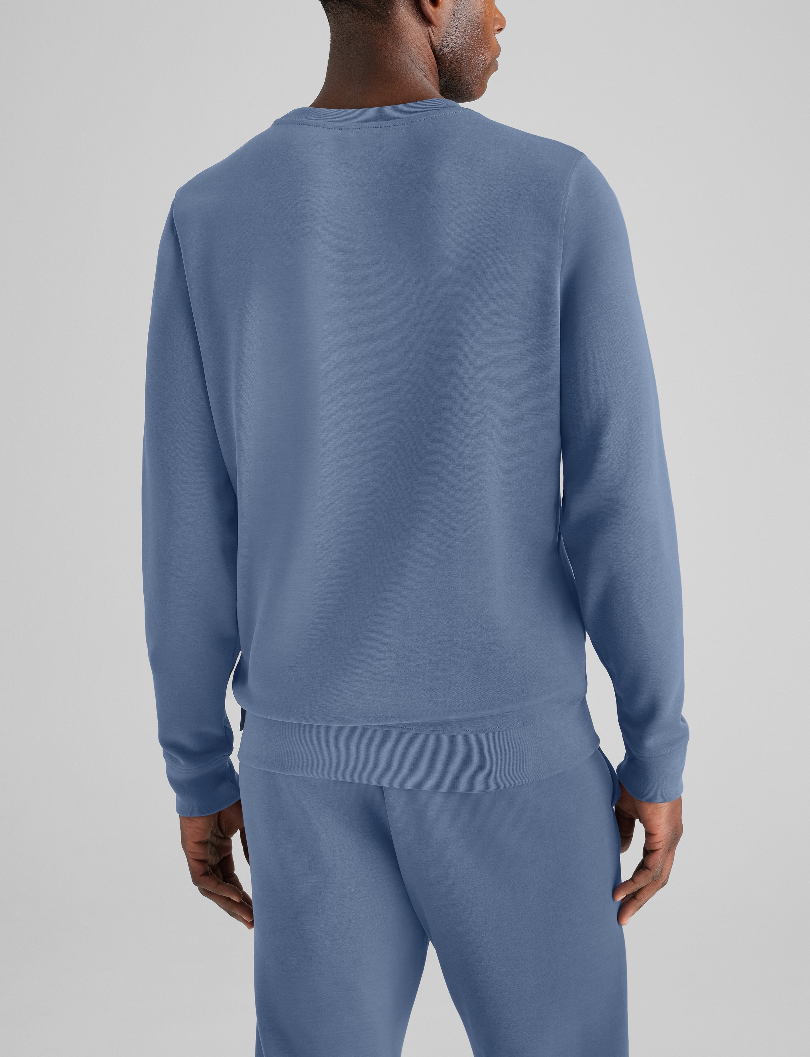 Luxe Traveler Knit Long Sleeve Crew Neck