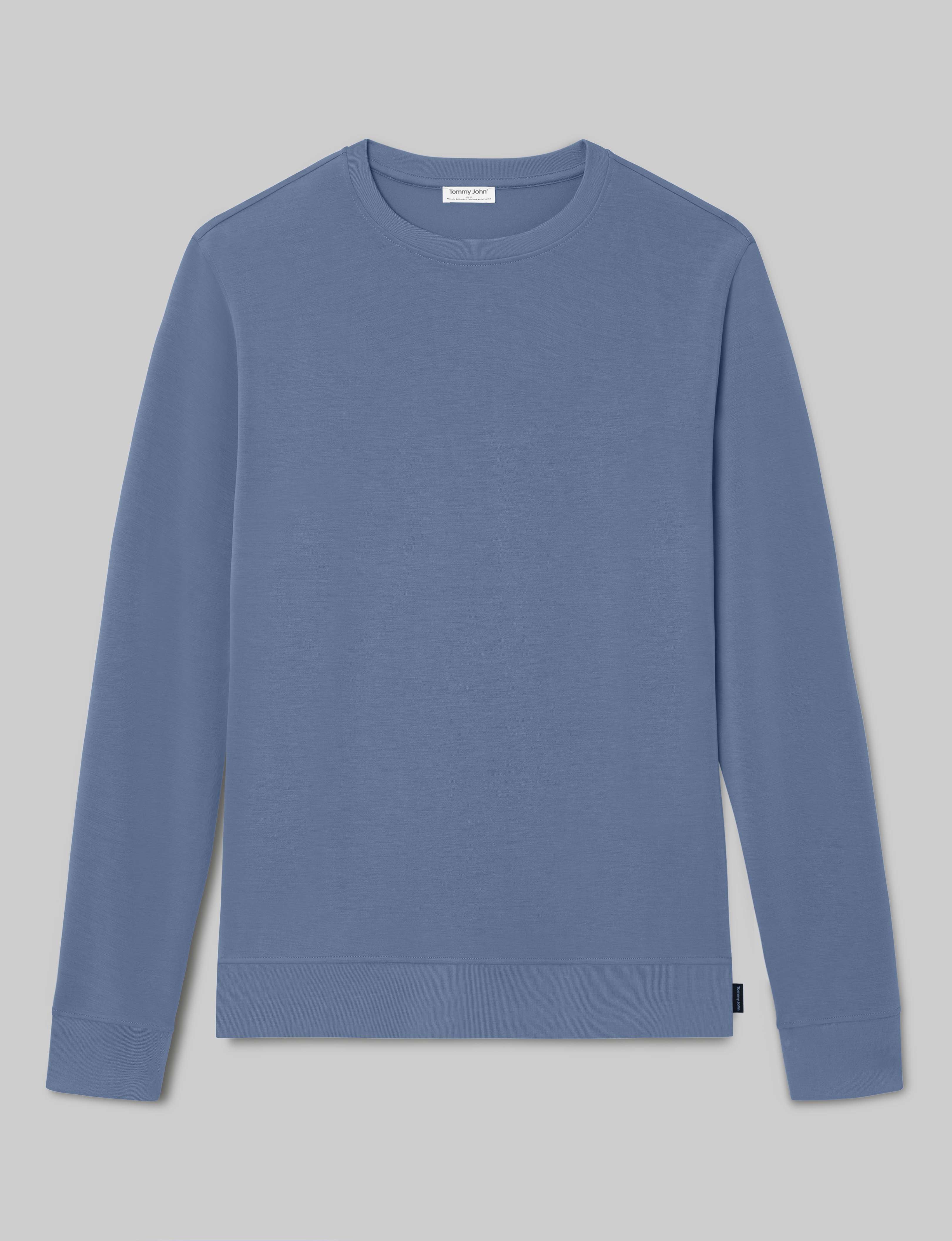 Luxe Traveler Knit Long Sleeve Crew Neck