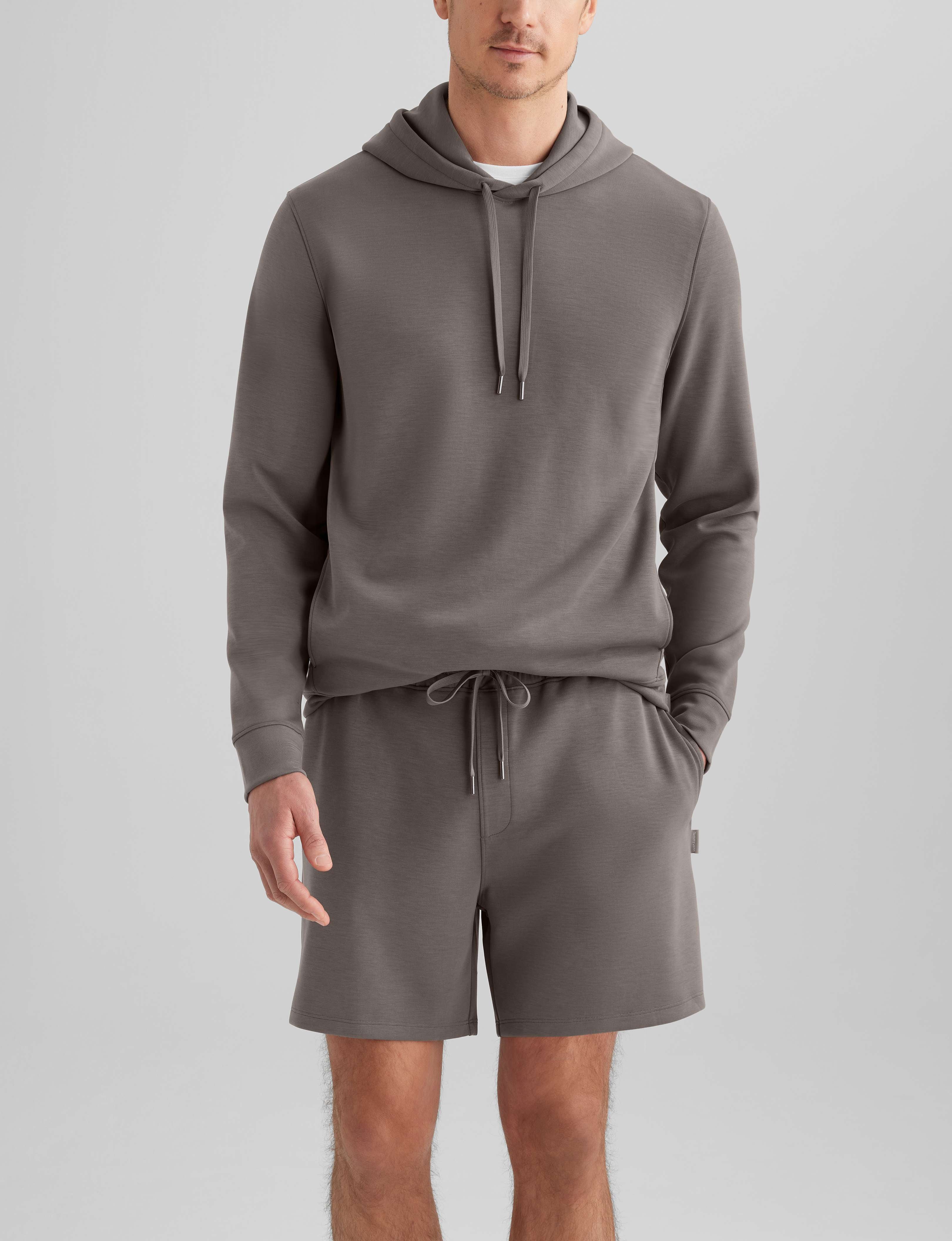Luxe Traveler Knit Hoodie & Short Set