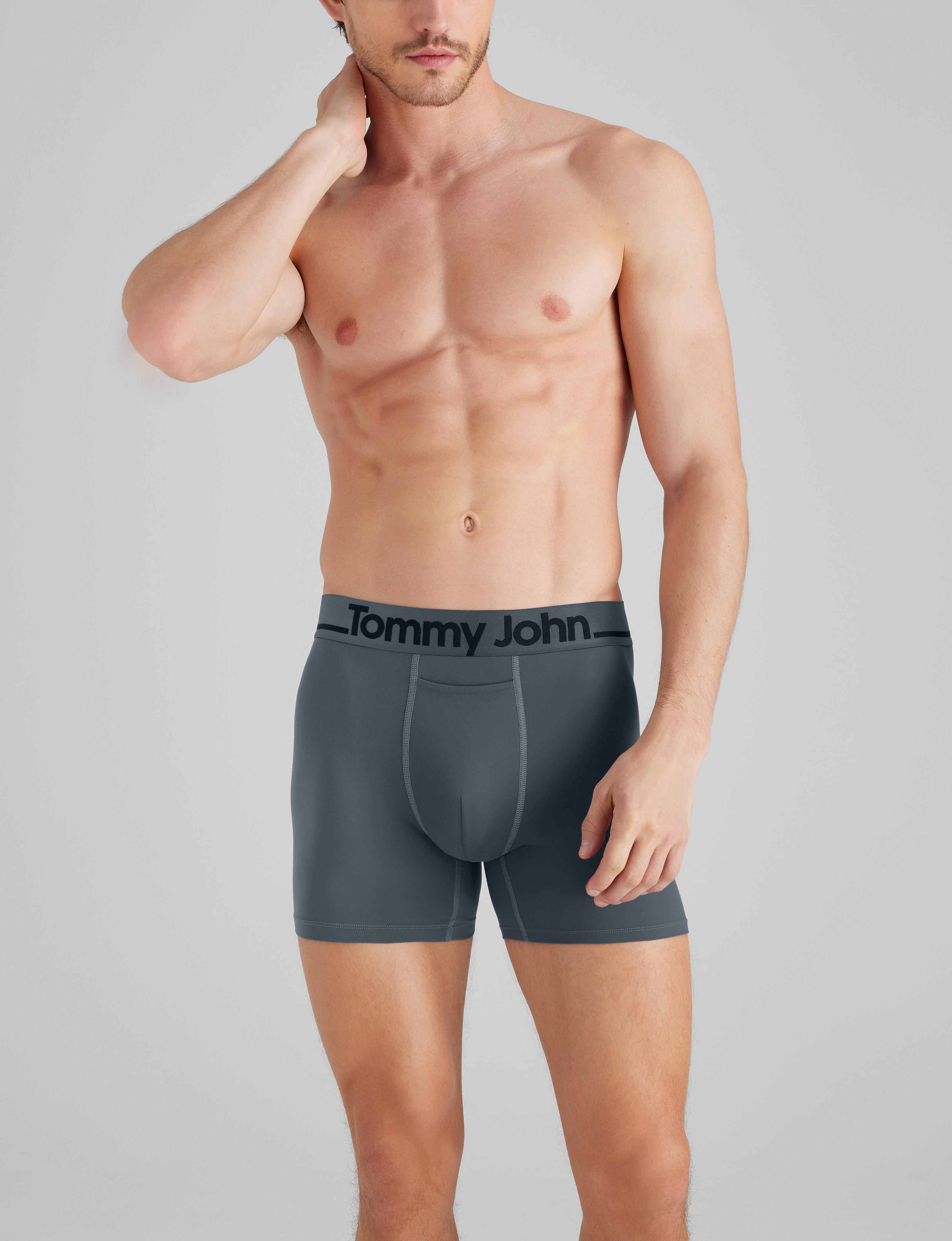 DriComfort® Mid-Length Boxer Brief 6" (6-Pack)