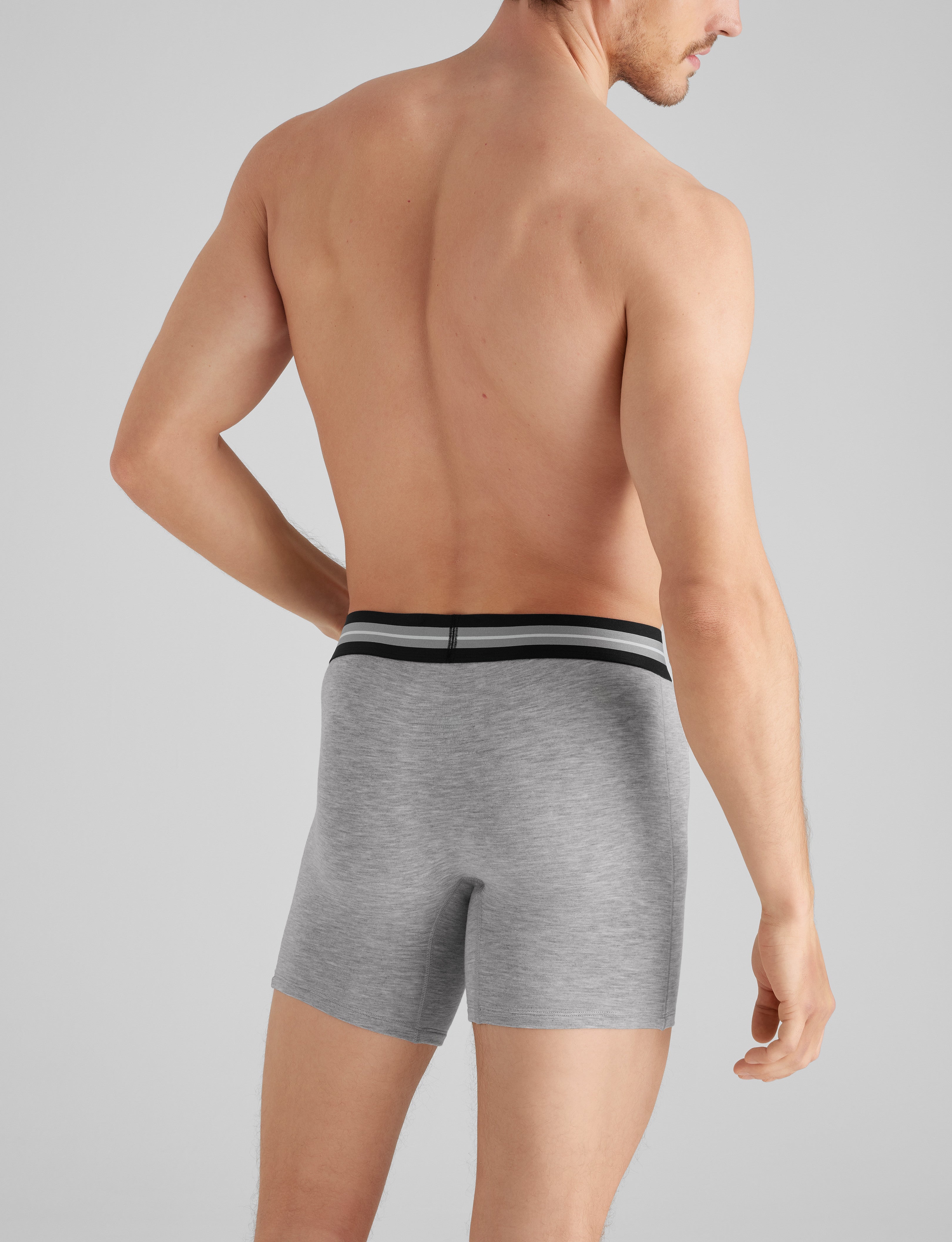 Second Skin Mid-Length Boxer Brief 6" (6-Pack)