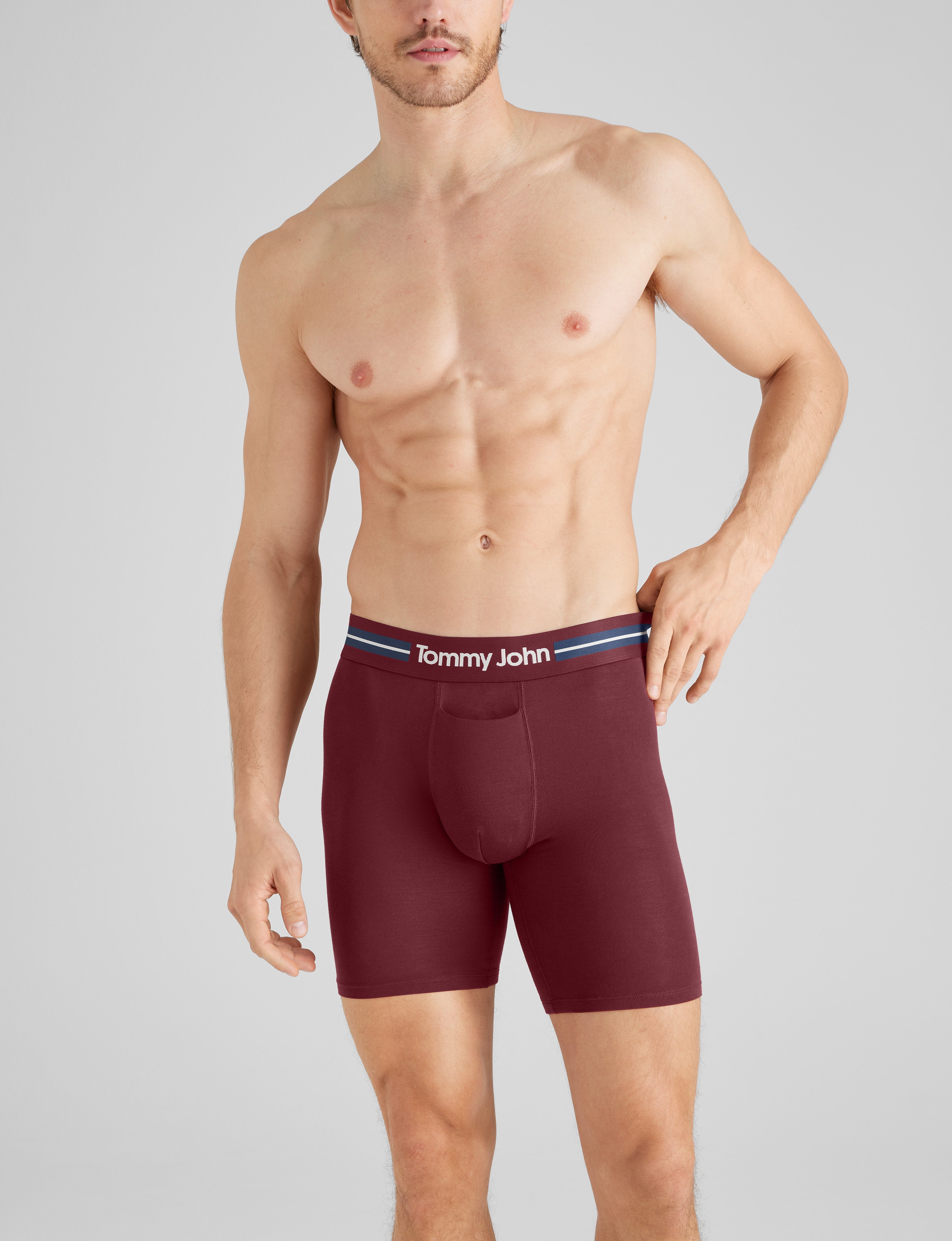 Second Skin Mid-Length Boxer Brief 6" (6-Pack)