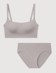 Second Skin Light Support Bra & Brief Set