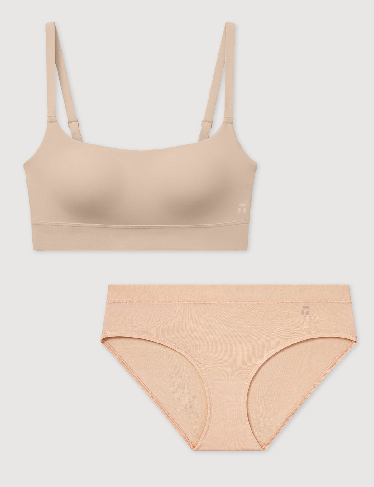 Second Skin Light Support Bra & Brief Set